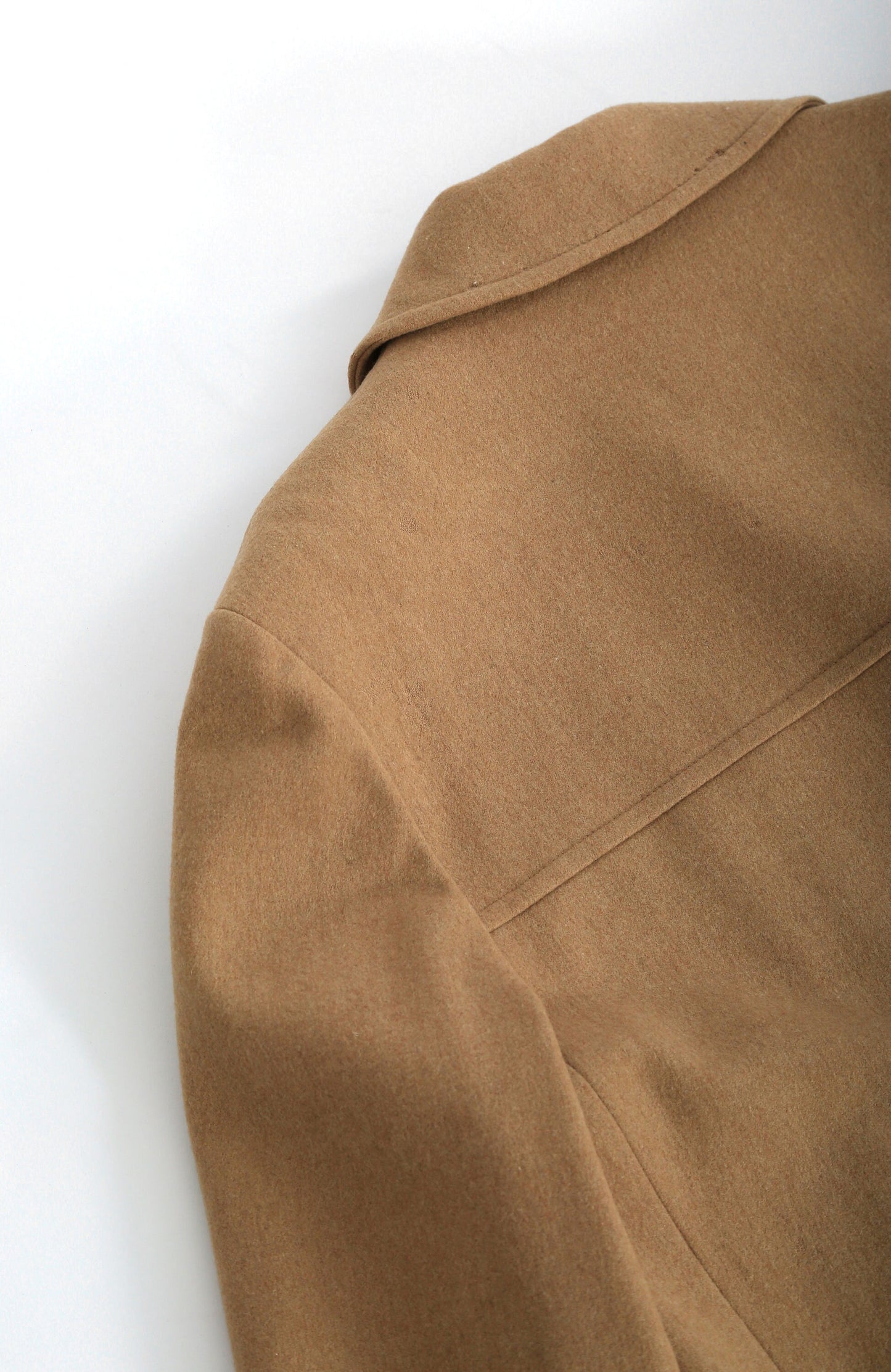 Pendleton Men's wool coat | Vintage 1970s Pendleton camel brown wool coat 46 Long