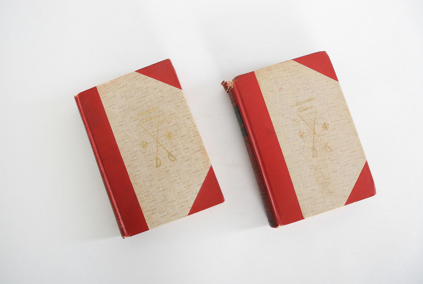 Vintage Alexandre Dumas books | The Regent's Daughter | Twenty Years After book set