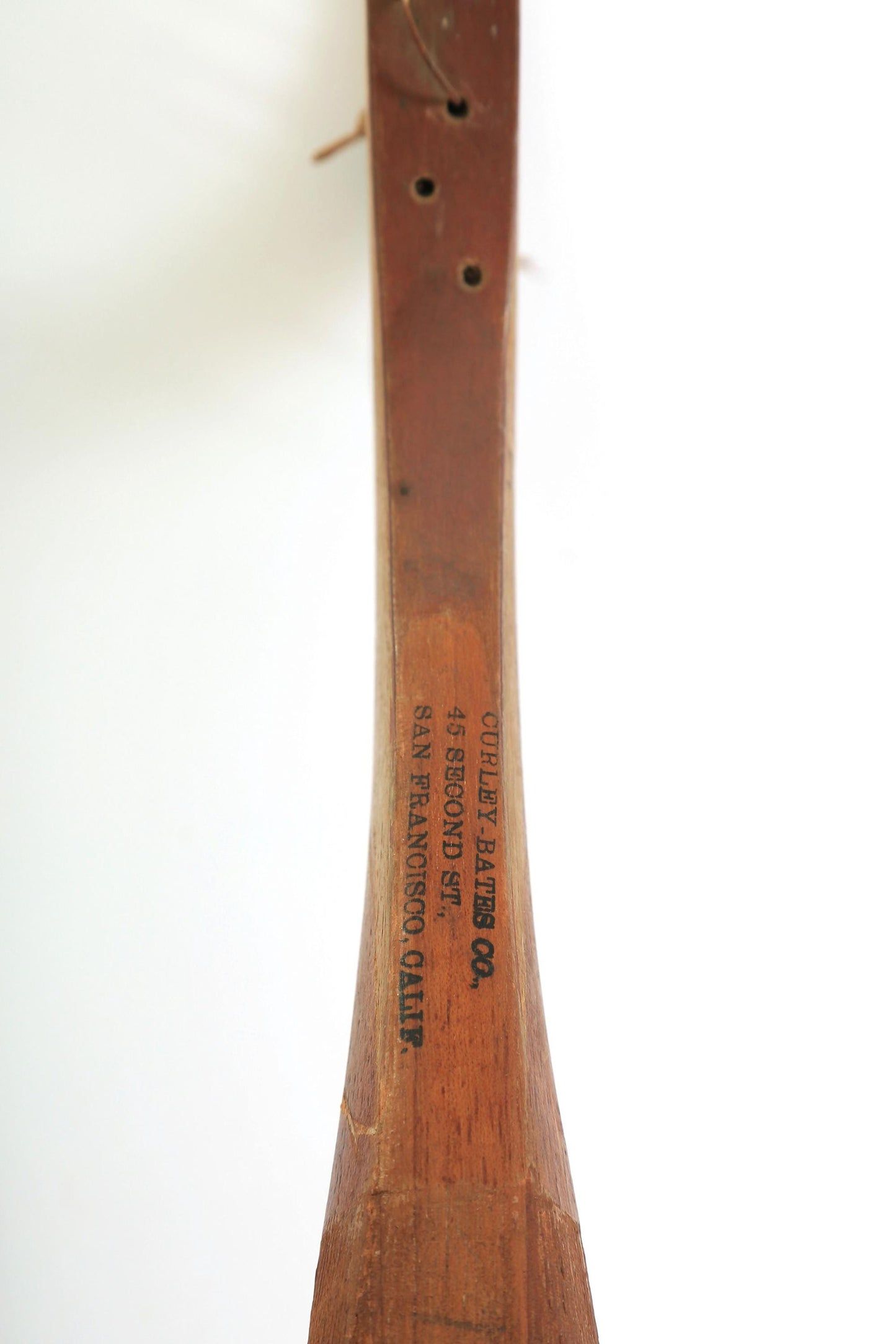 Antique 1900s Curley - Bates Co. San Francisco tennis Rackets wall art gallery wall