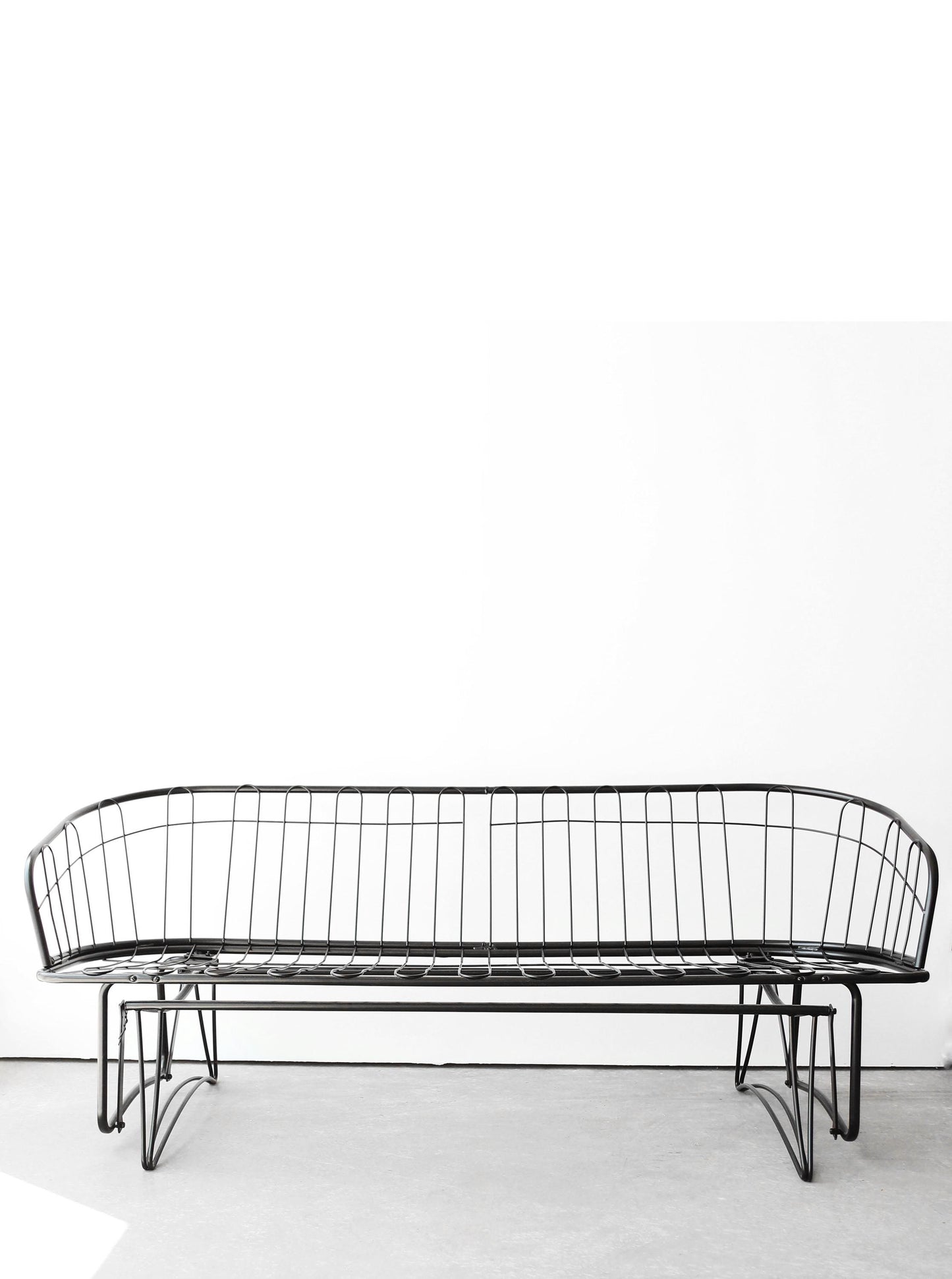 Vintage Mid Century Modern Homecrest Patio Set | Gilder sofa + 2 Fiesta loungers + side table