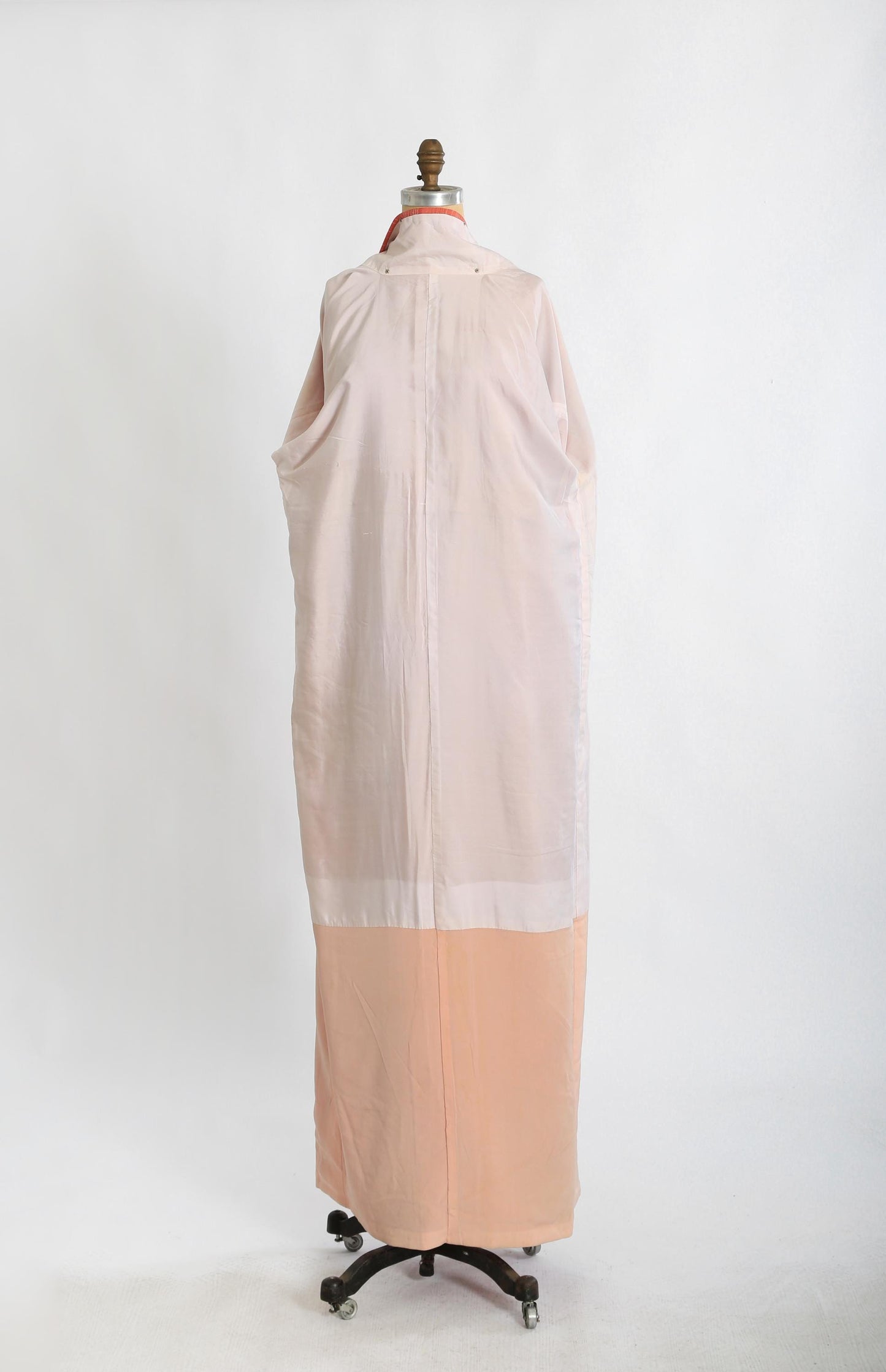50s Salmon orange kimono | Vintage 1950s silk Japanese KIMONO | Wedding kimono wrapper