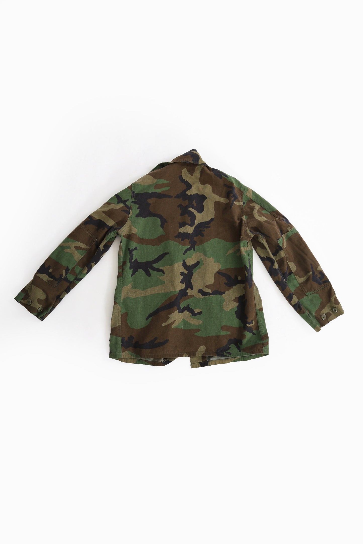 Military issue camo jacket | US NAVY stenciled Camouflage jacket