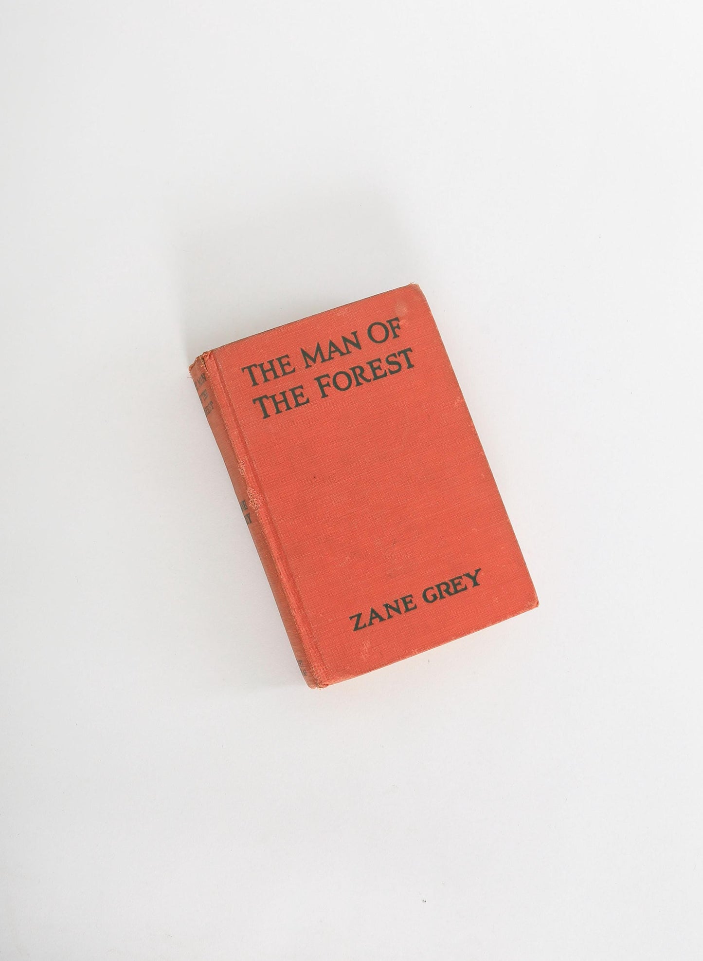 Antique 1920 The Man of the Forest A Novel by Zane Grey Grosset & Dunlap book