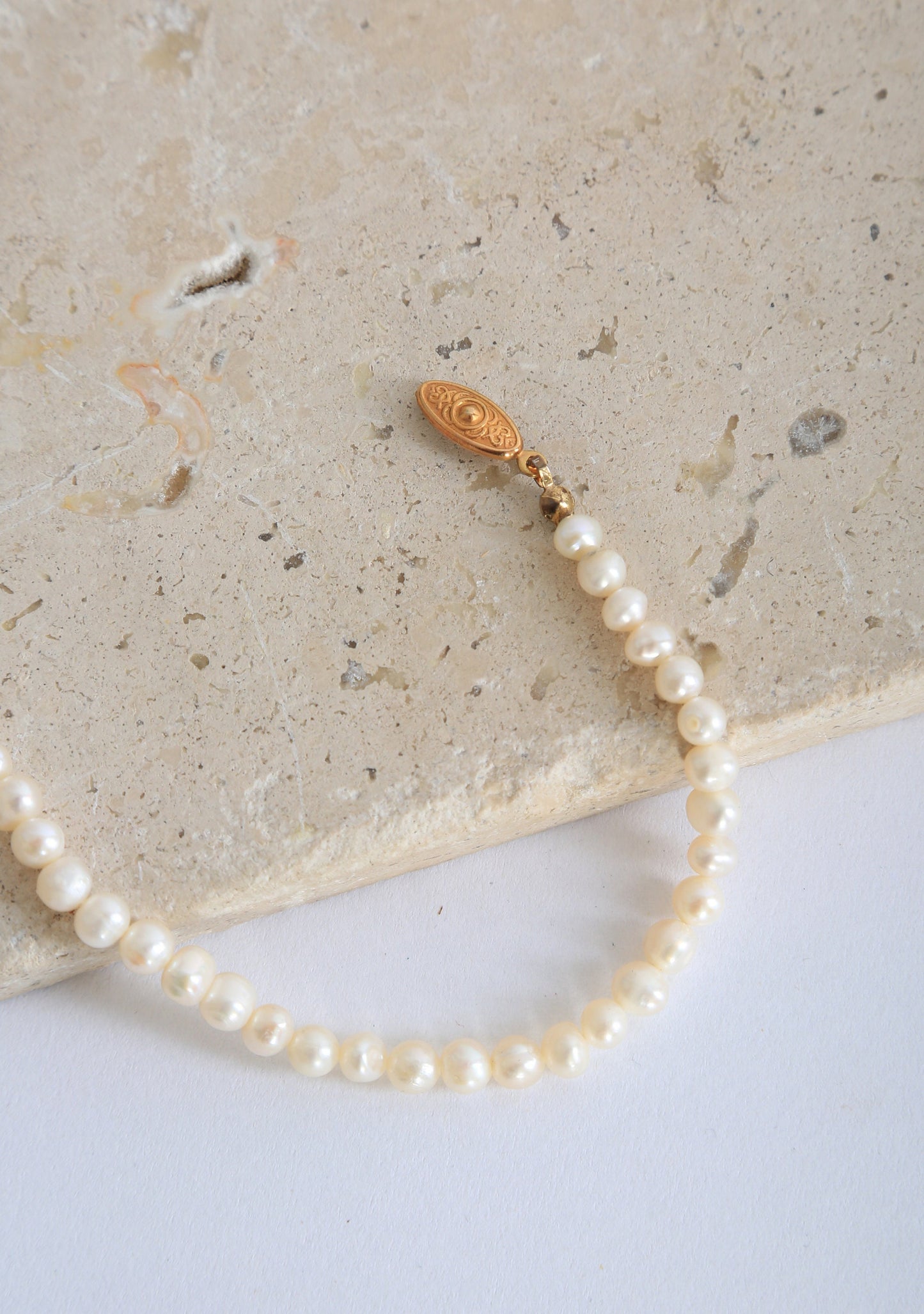 Vintage Genuine culture pearl necklace
