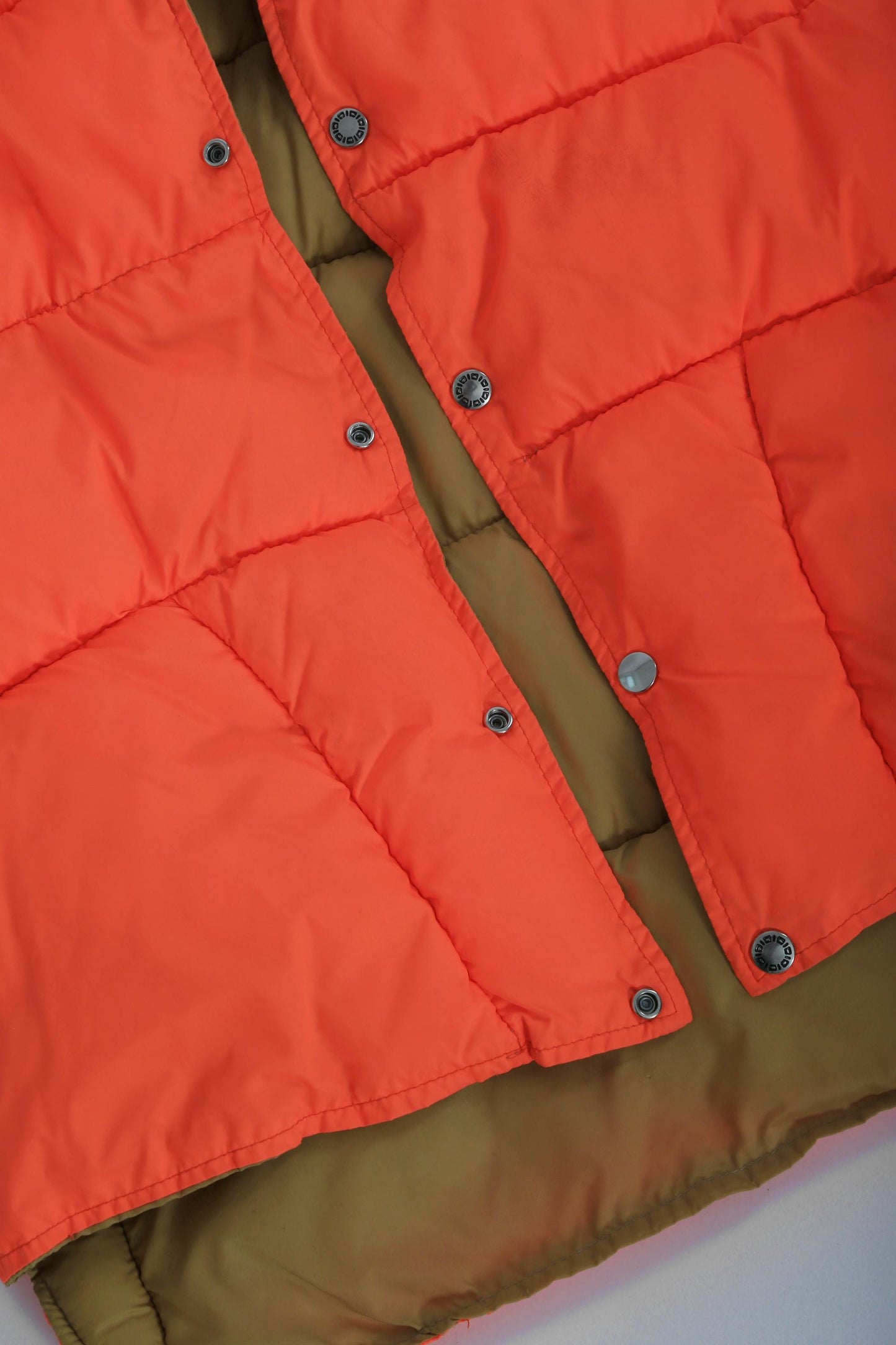 Reversible puffer vest | Vintage 70s hunting Puff vest