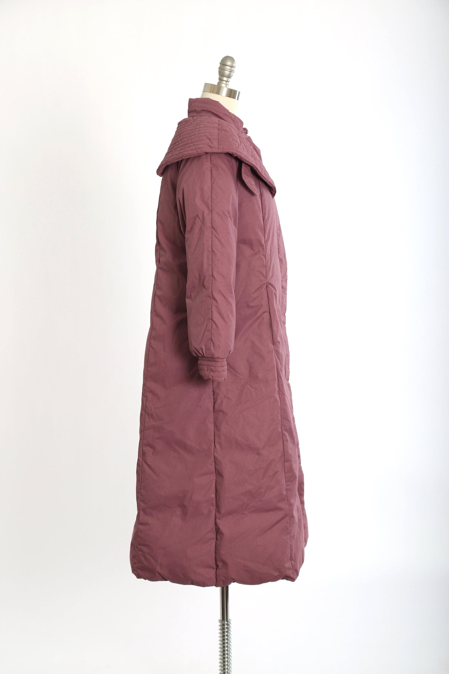 Miya & Yoshi puffer parka | Vintage 90s purple quilted down puffer coat jacket