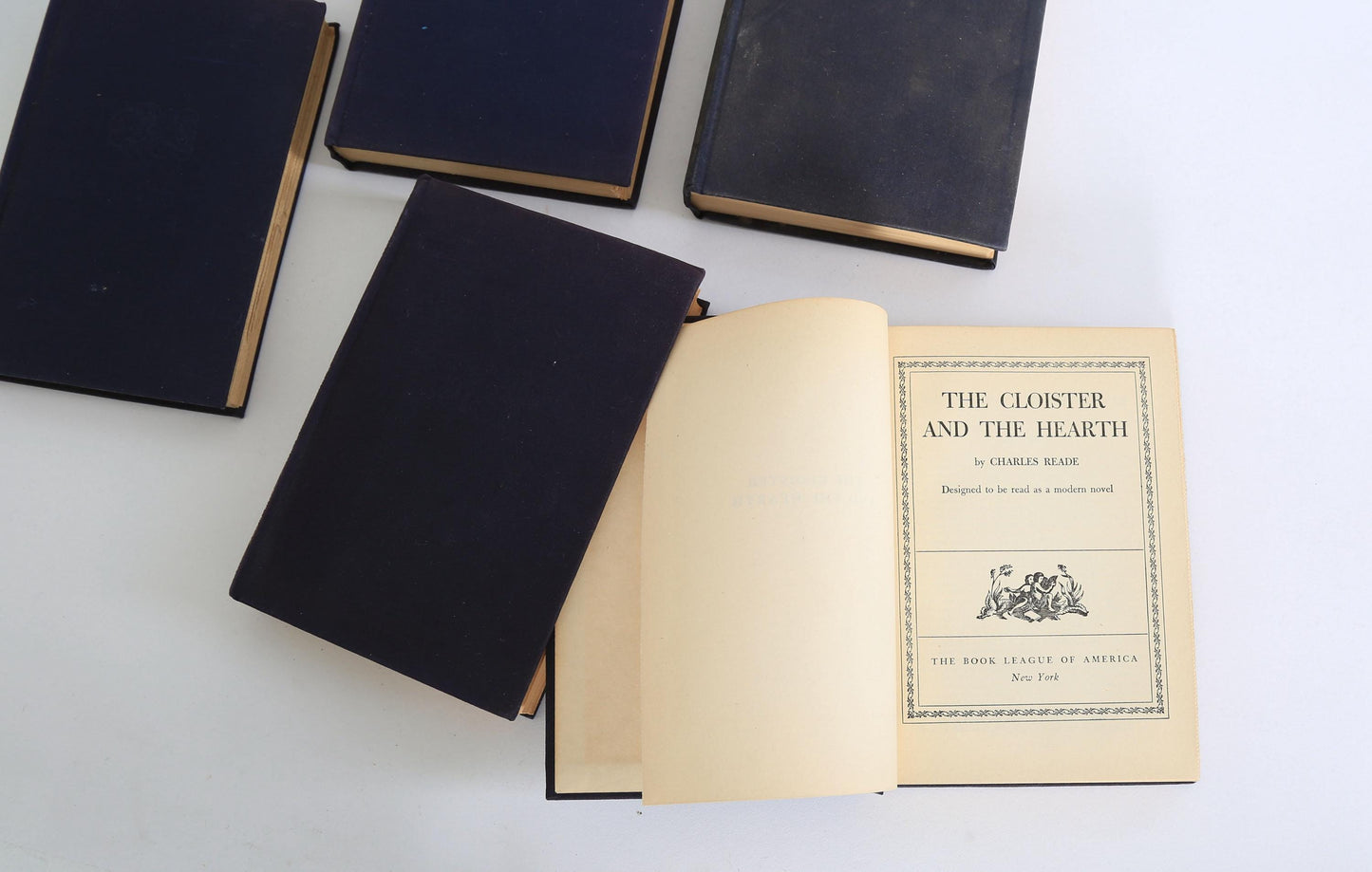 Vintage The BOOK LEAGUE of AMERICA Set of 5 Classics books