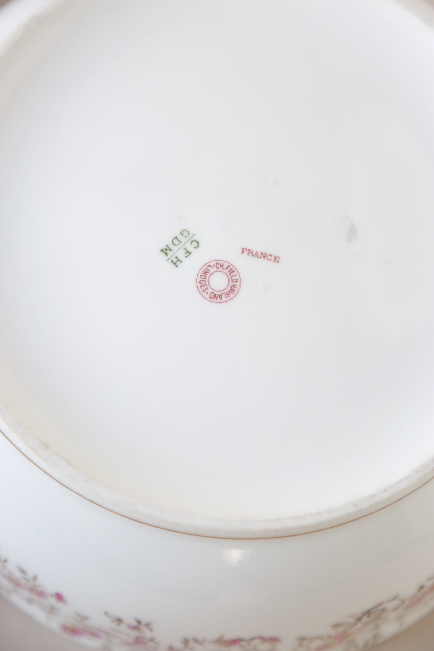 Vintage French Limoges floral Bowl