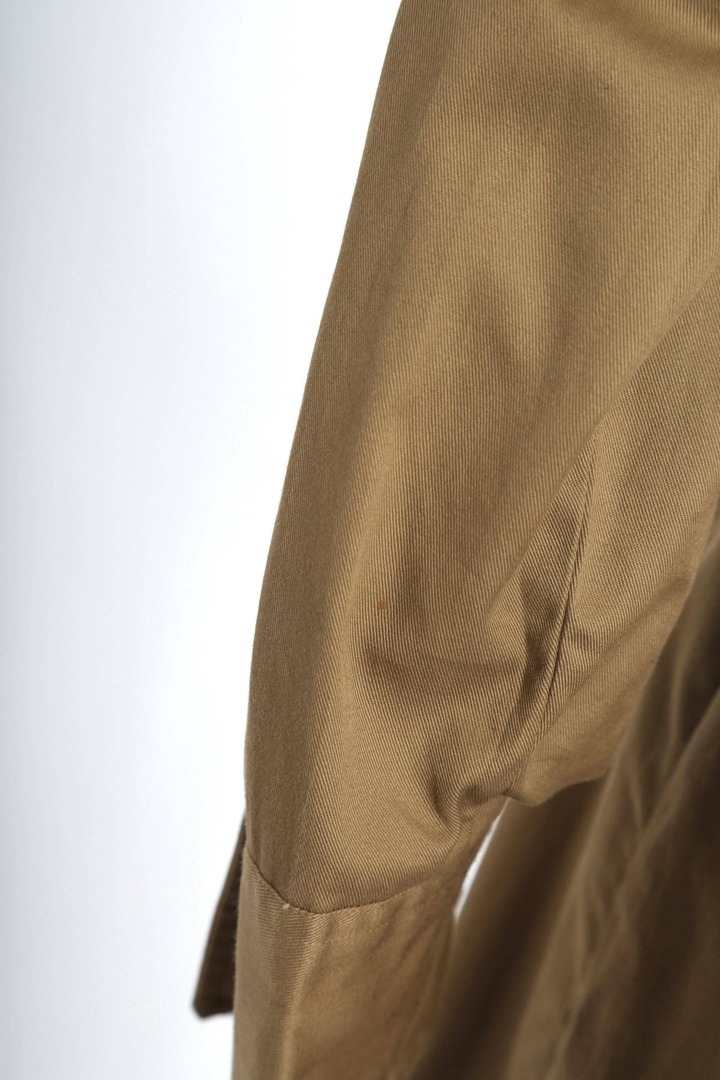 70s Cable Car Robert Kirk khaki cotton shirt dress