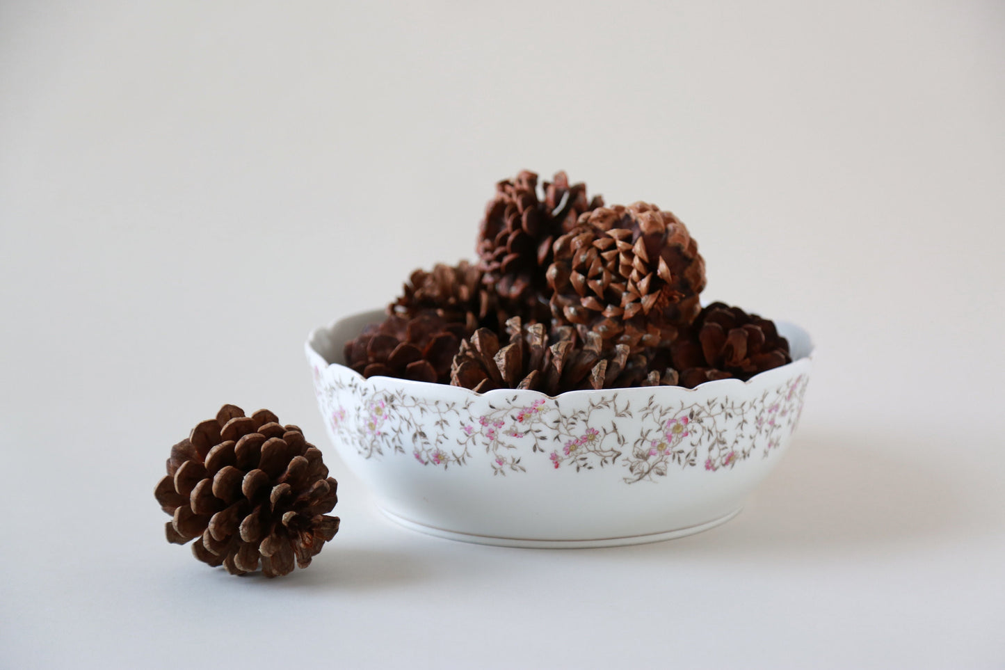 Vintage French Limoges floral Bowl