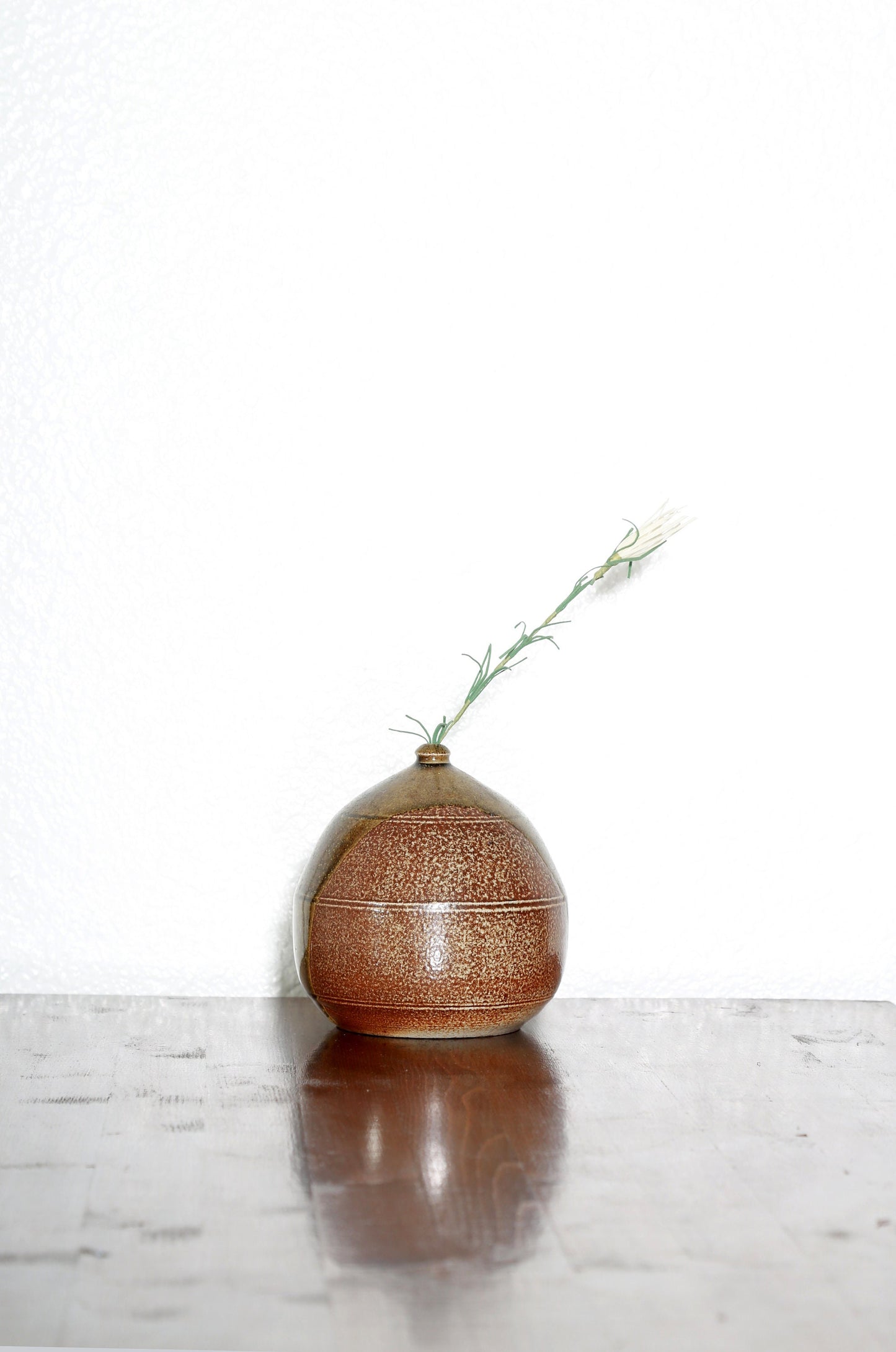 Vintage Mid century modern signed studio art Weedpot Vase