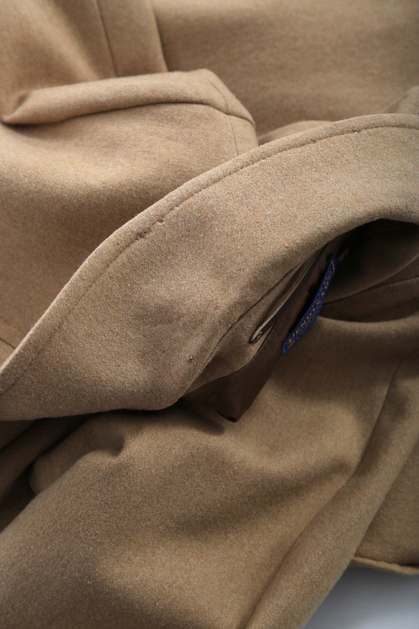 Pendleton Men's wool coat | Vintage 1970s Pendleton camel brown wool coat 46 Long