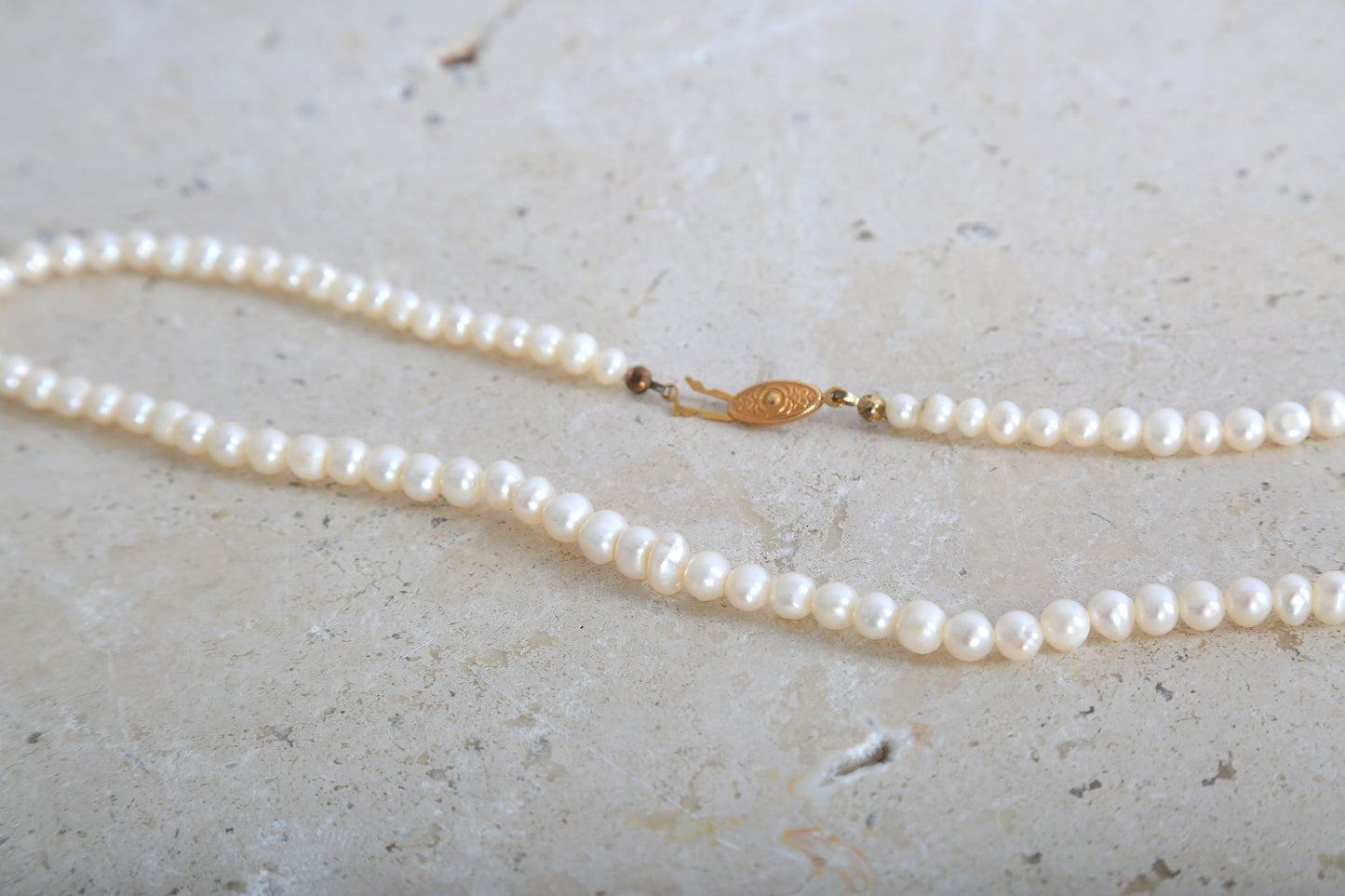 Vintage Genuine culture pearl necklace