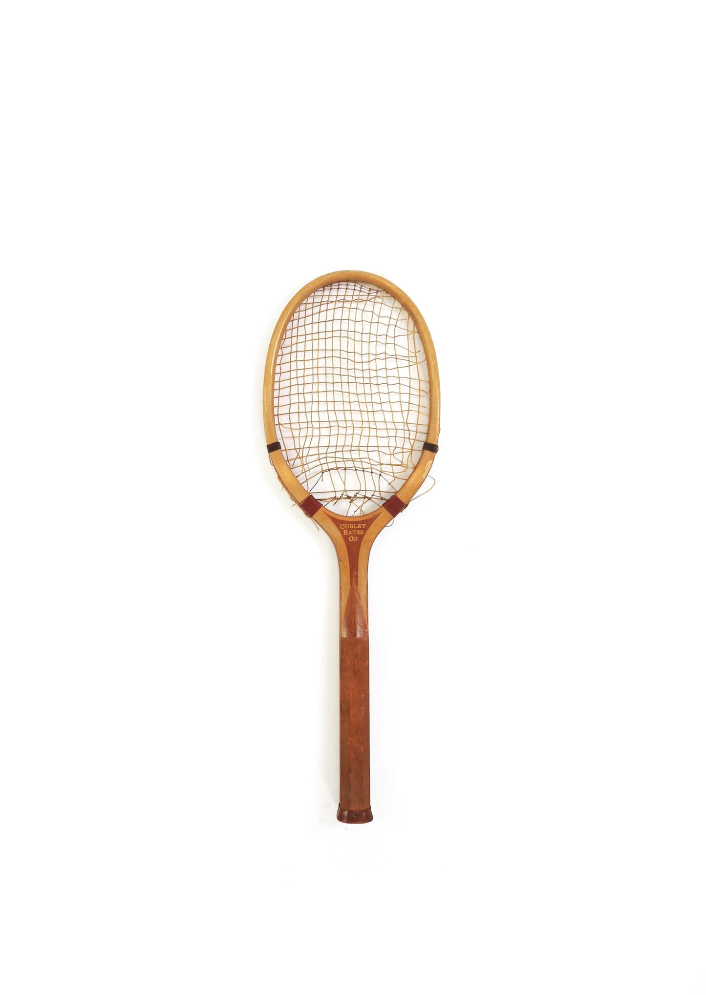 Antique 1900s Curley - Bates Co. San Francisco tennis Rackets wall art gallery wall