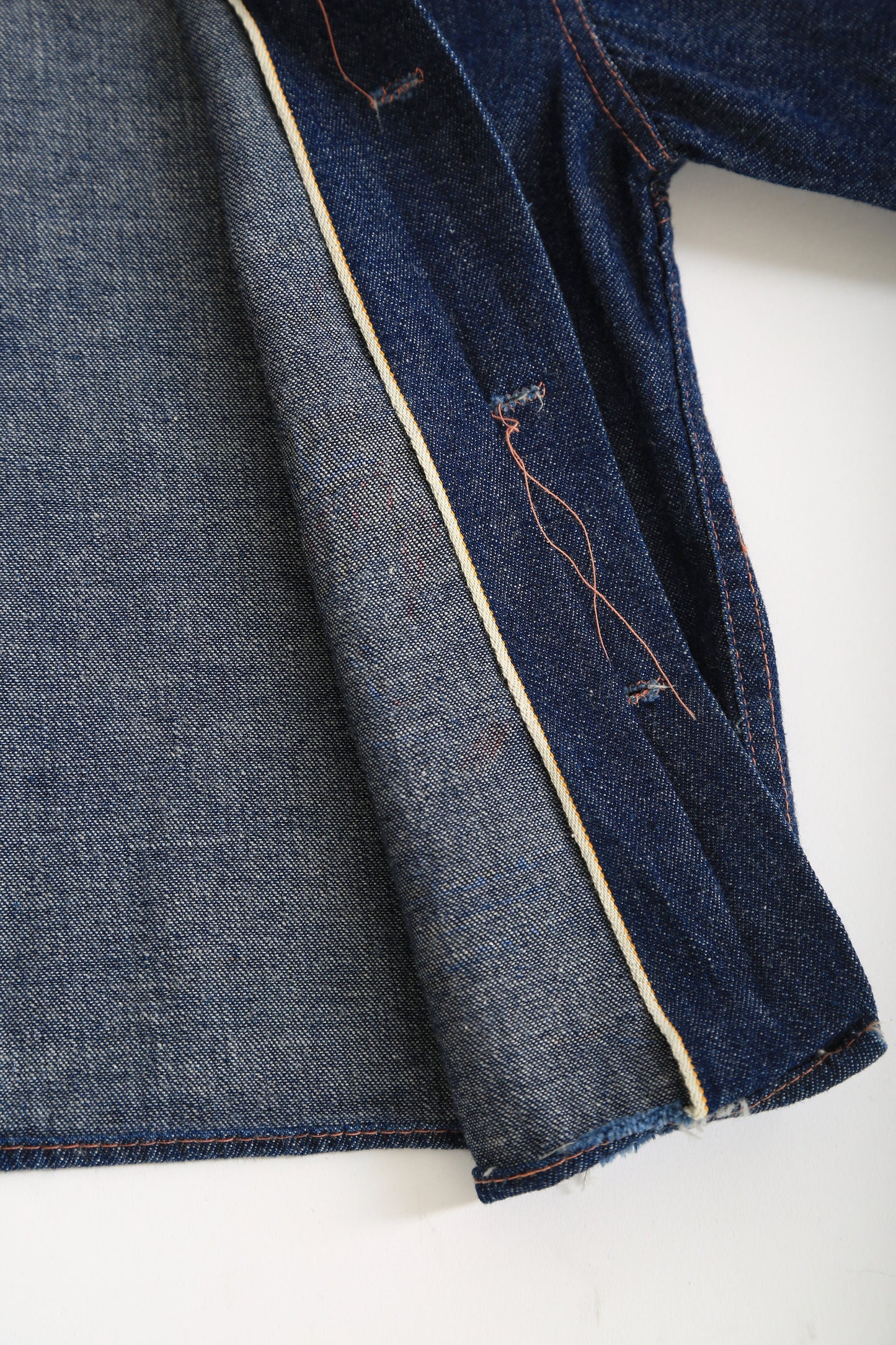 Vintage 50s kids Erwin selvedge denim space age jean jacket