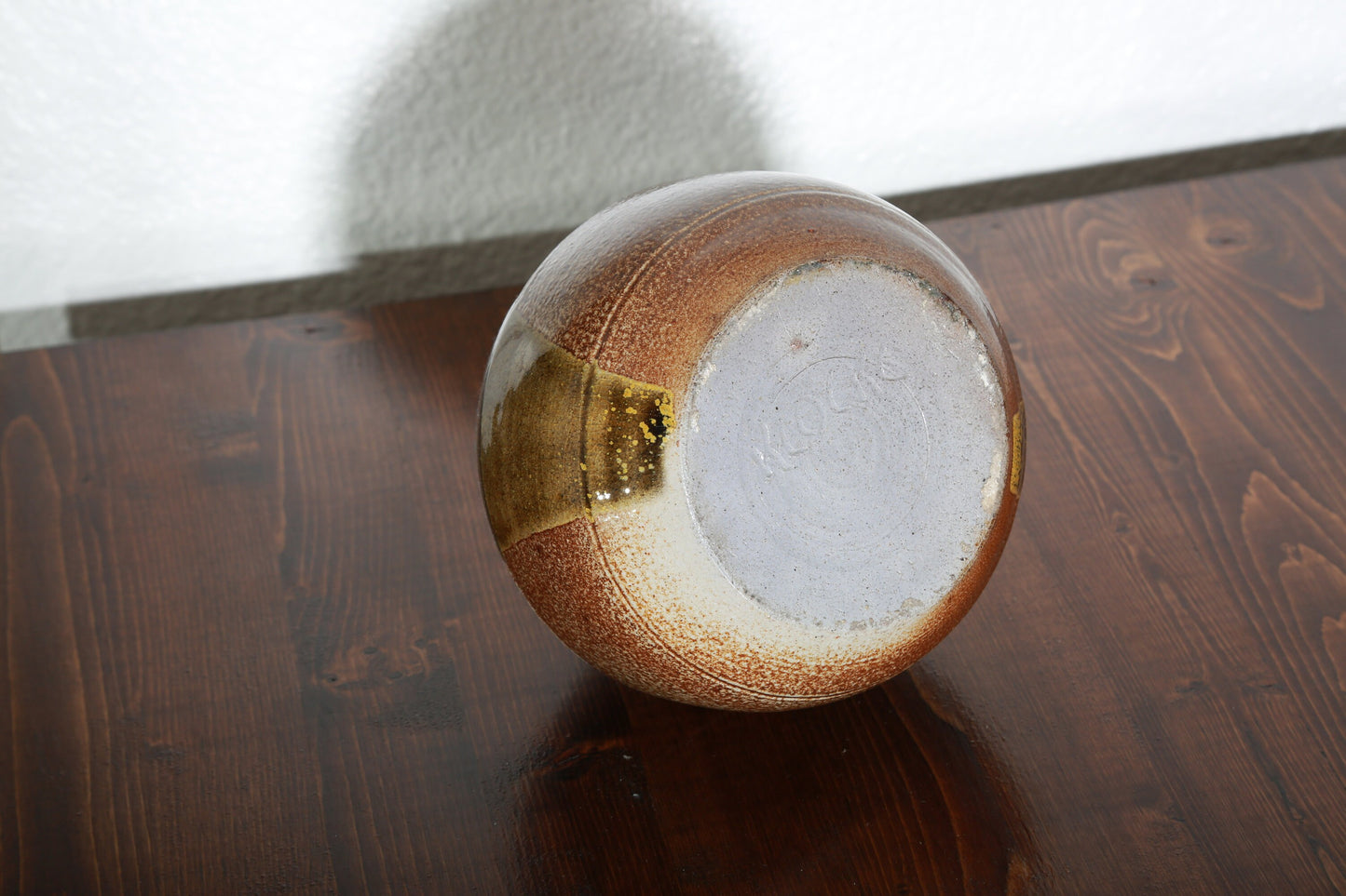 Vintage Mid century modern signed studio art Weedpot Vase