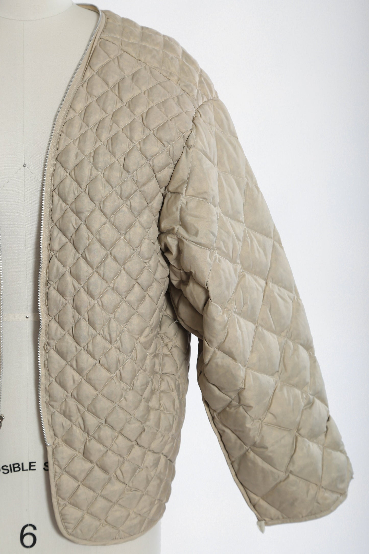 Quilted down filled liner jacket