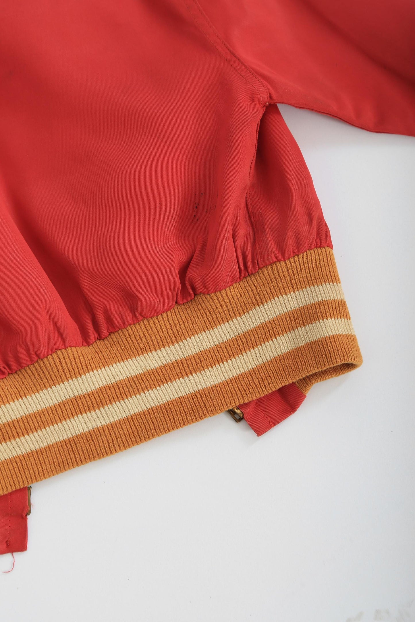 Vintage 40s Kids Red satin jacket