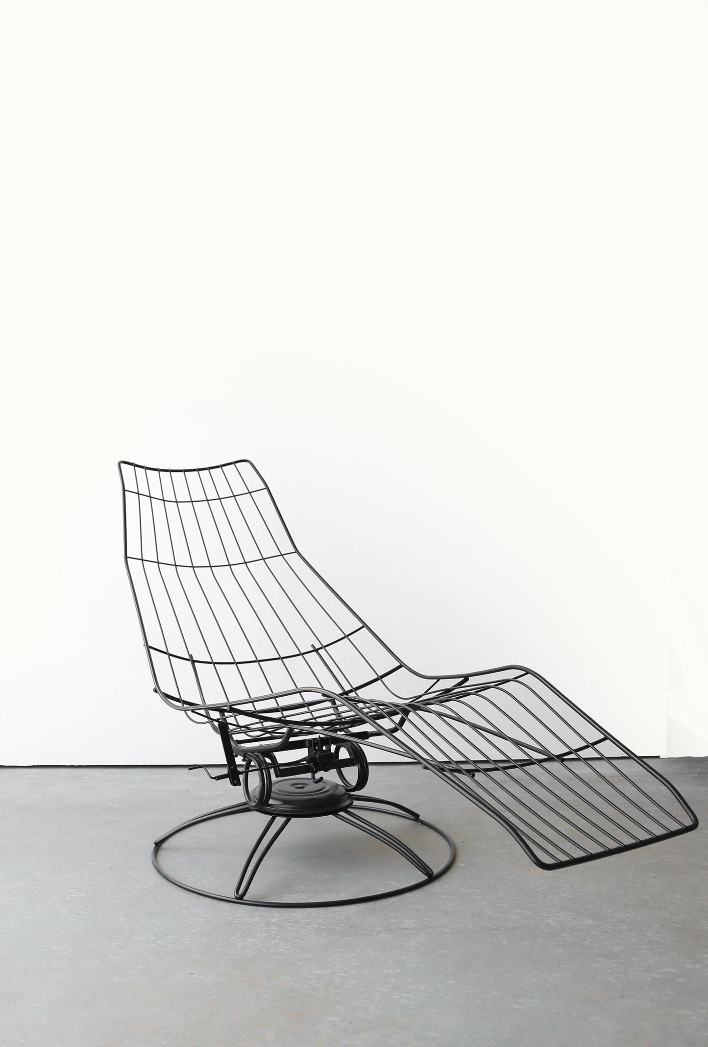Vintage Mid Century Modern Homecrest Patio Set | Gilder sofa + 2 Fiesta loungers + side table