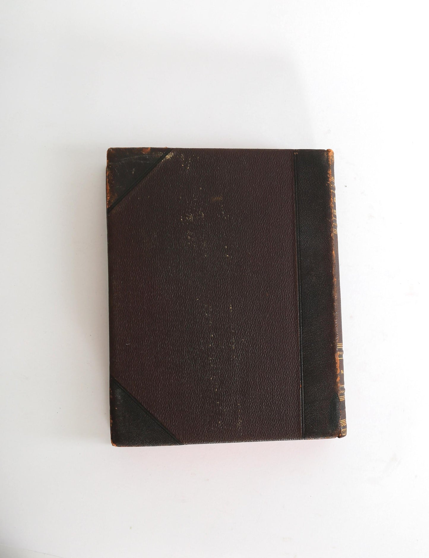 Antique 1894 Great Men and Famous Woman leather book
