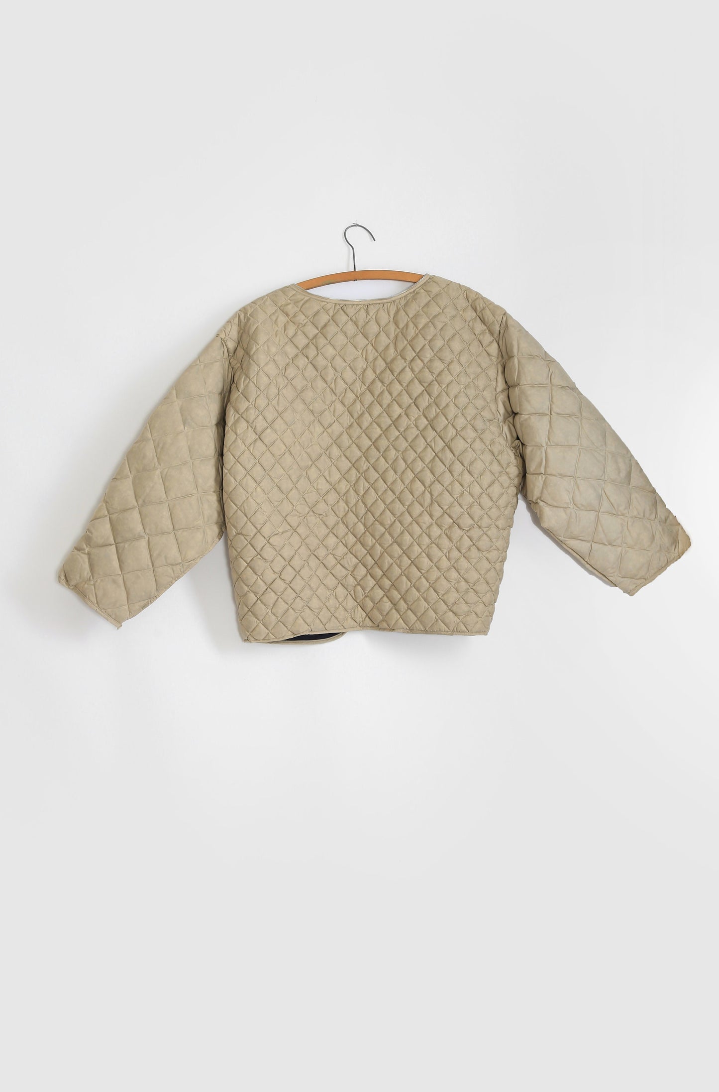 Quilted down filled liner jacket