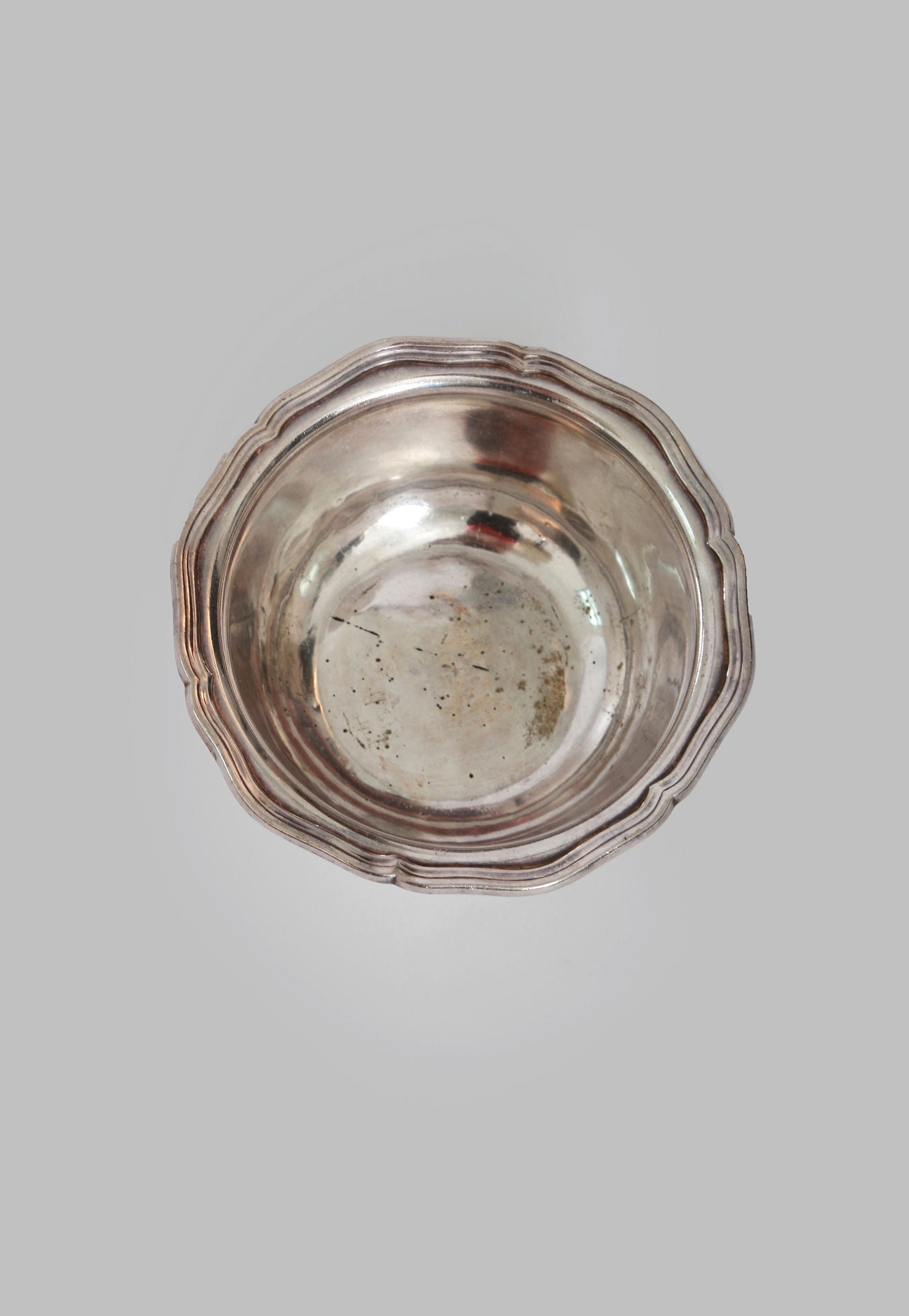 Antique vintage Wilkens Silver Bowl | Hotel Vier Jahreszeiten Hamburg crest bowl