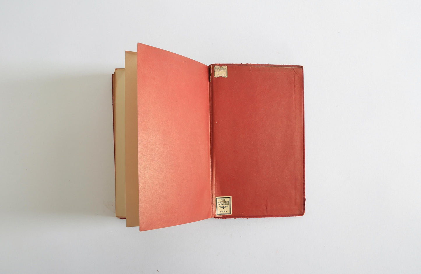 Antique 1925 Puck of Pook's Hill Rudyard Kipling red leather book