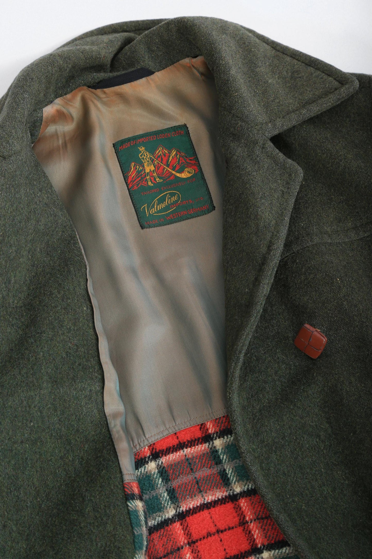 40s Dufflecoat | Vintage 1940s Valmeline West German green wool Duffle coat