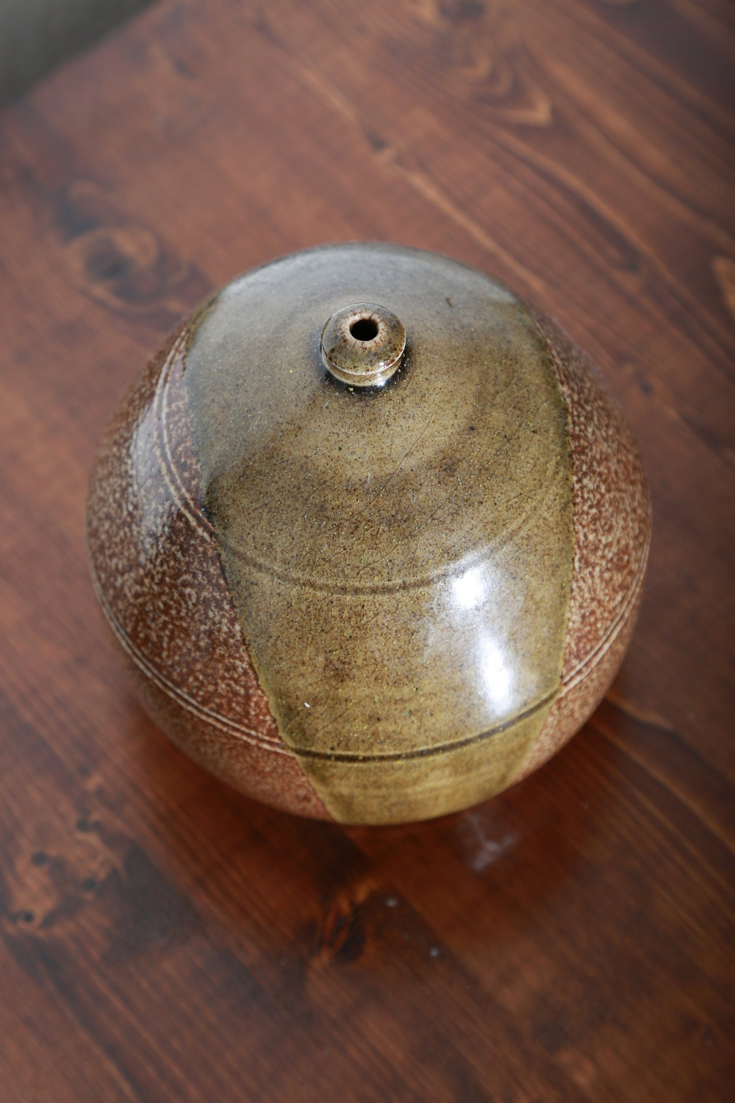Vintage Mid century modern signed studio art Weedpot Vase