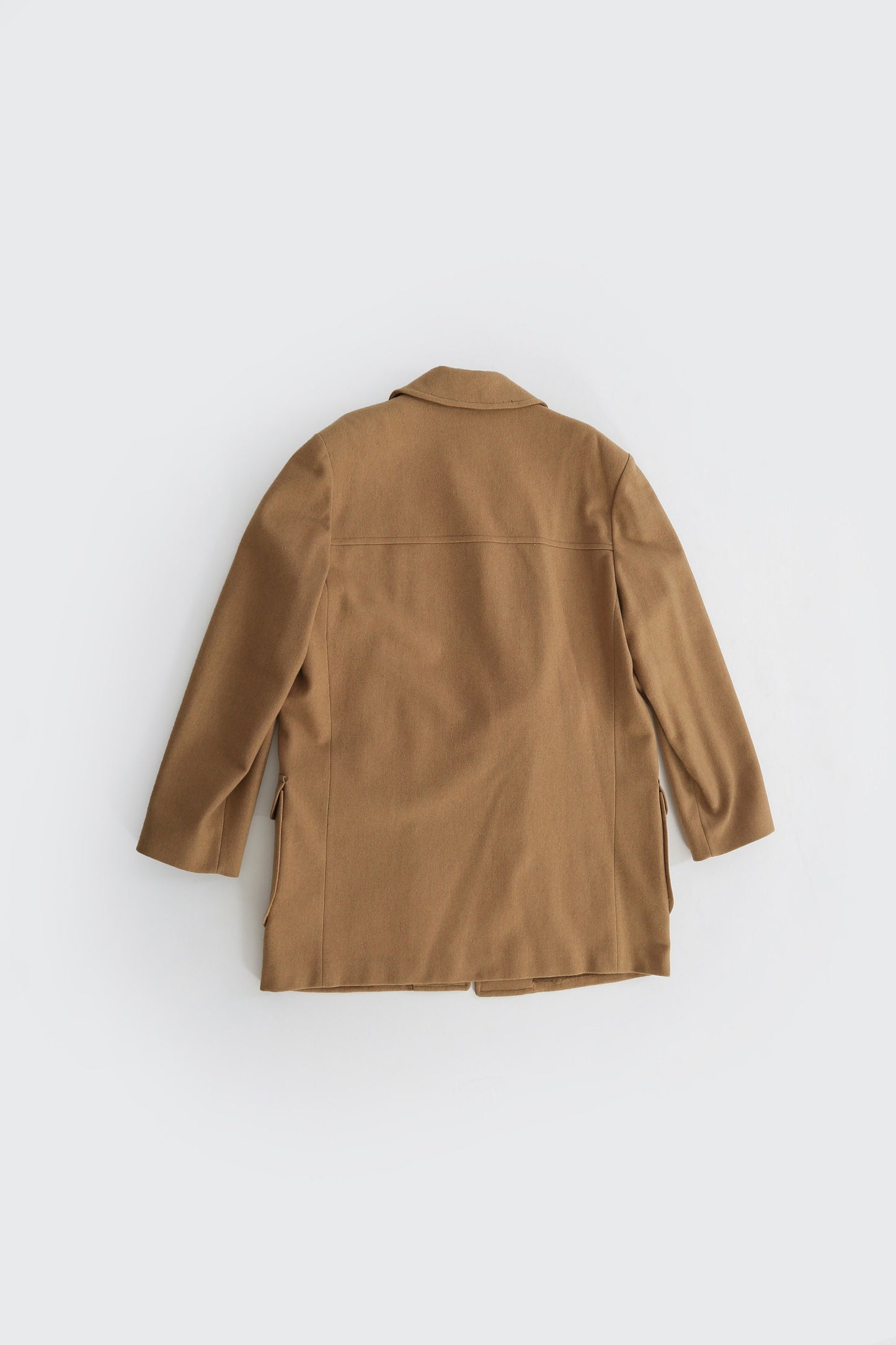 Pendleton Men's wool coat | Vintage 1970s Pendleton camel brown wool coat 46 Long