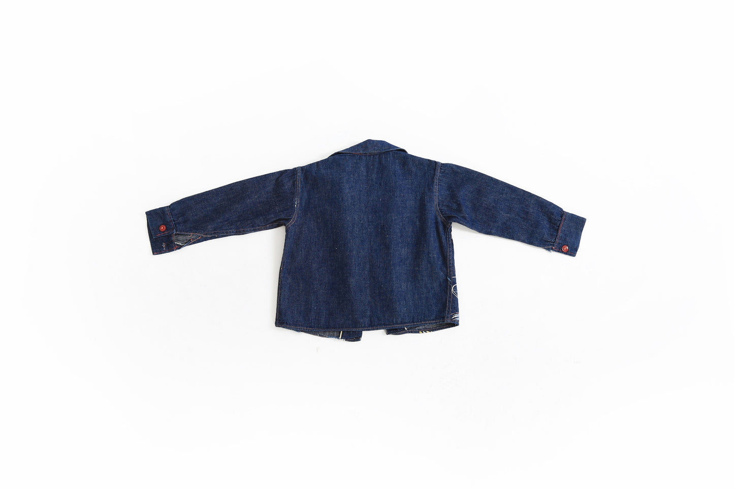 Vintage 50s kids Erwin selvedge denim space age jean jacket