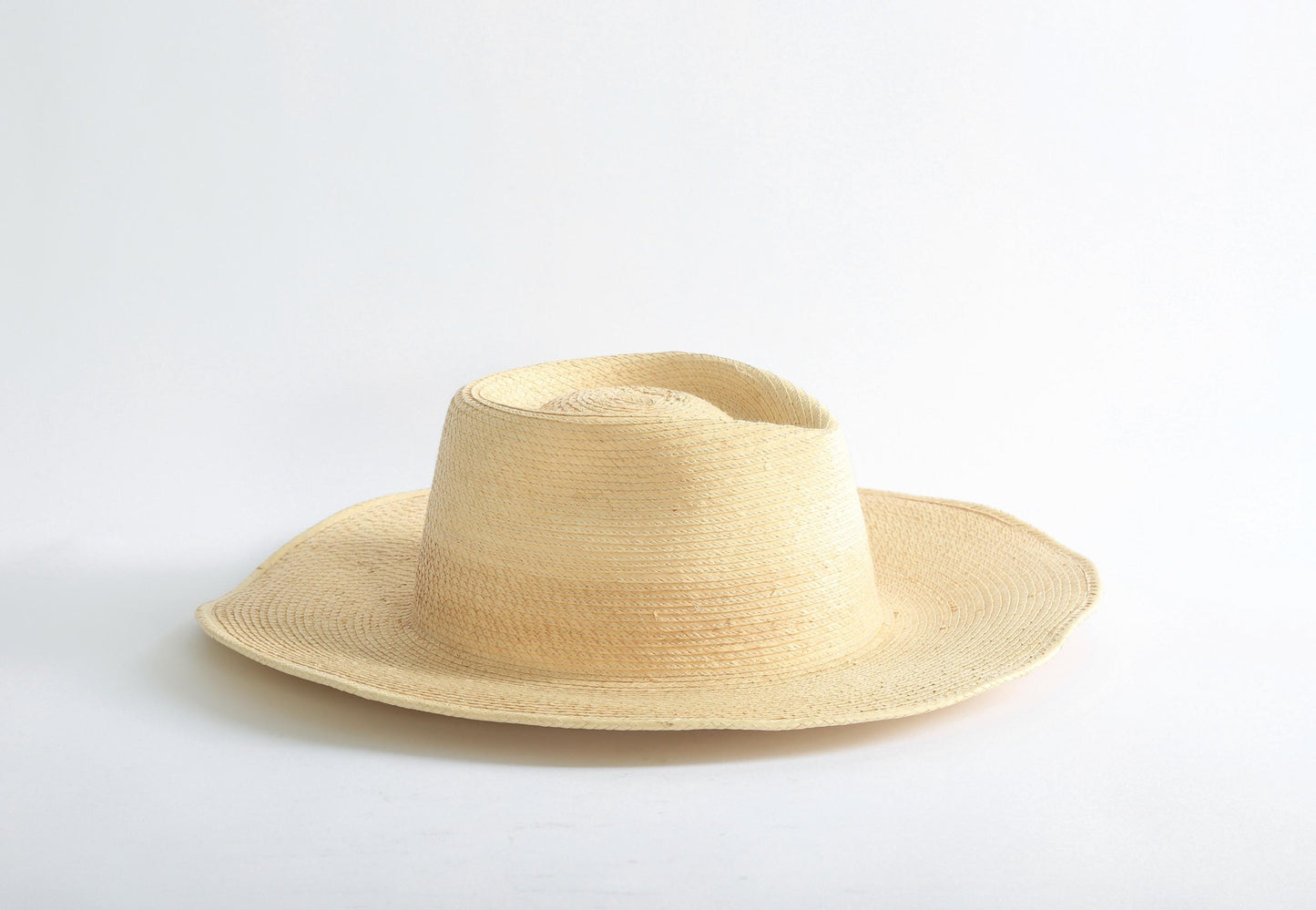 Vintage Sun Body palm leaf Ranch hat 7 3/4
