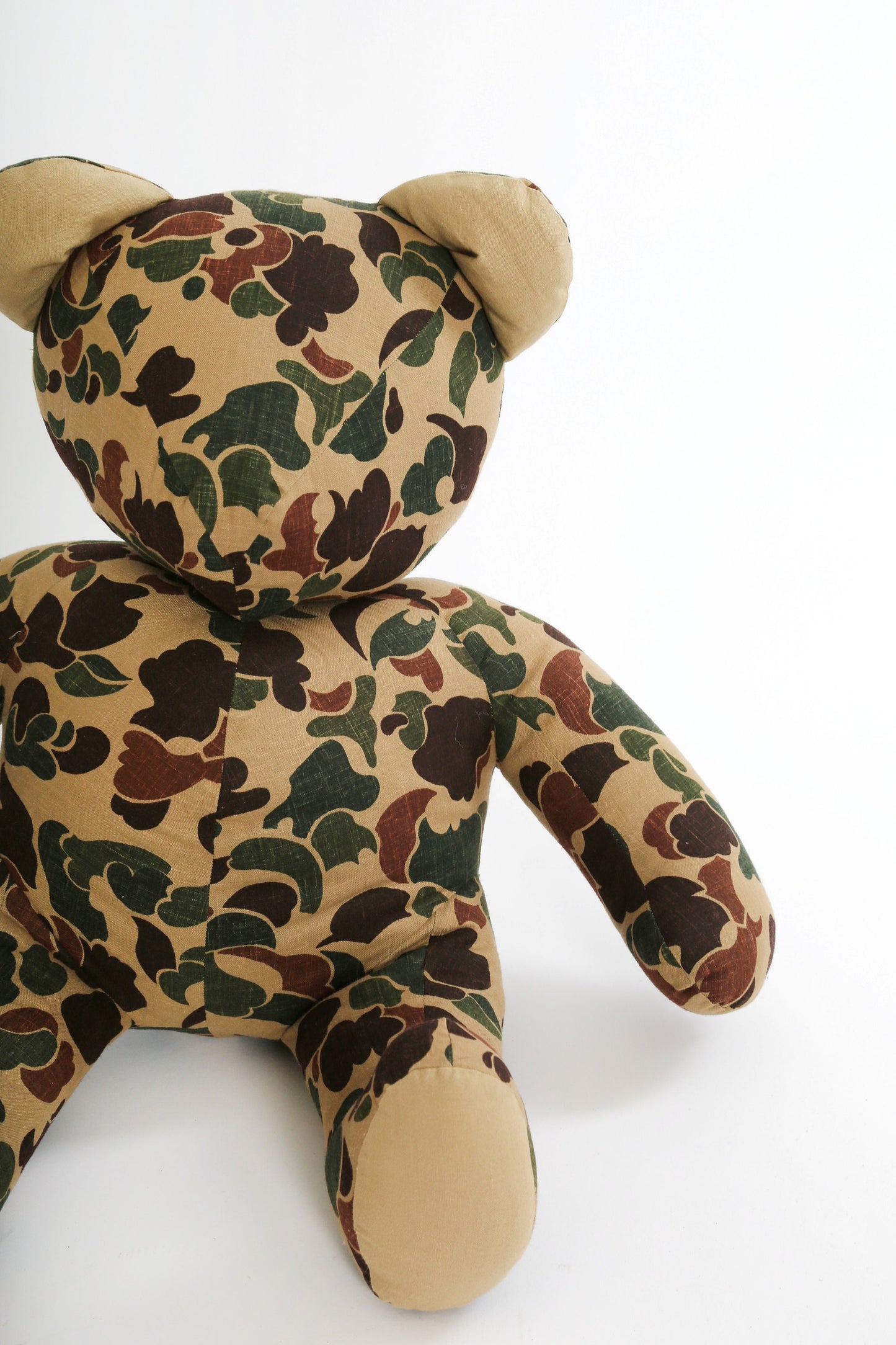Vintage camo Teddy Bear