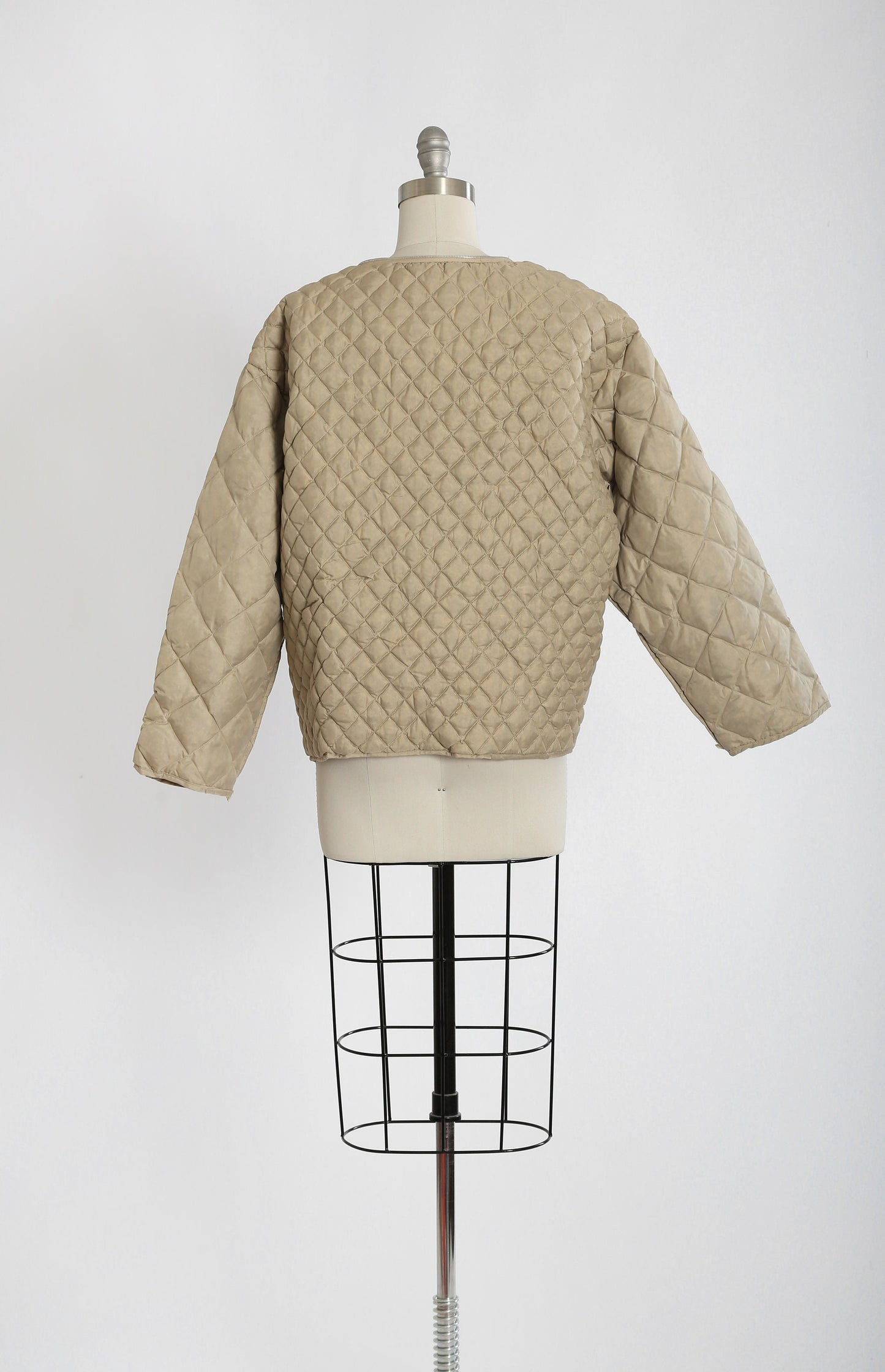 Quilted down filled liner jacket