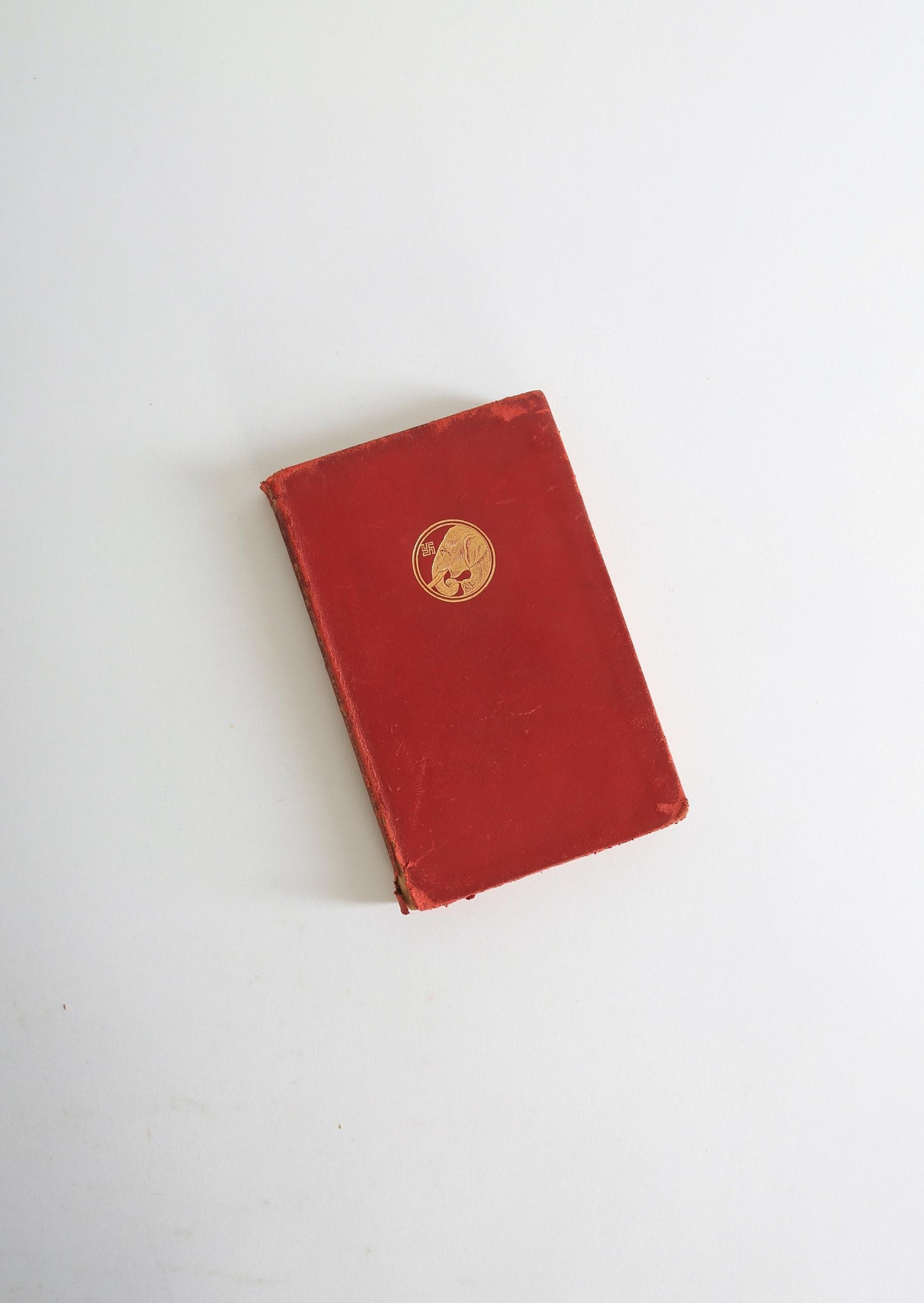 Antique 1925 Puck of Pook's Hill Rudyard Kipling red leather book