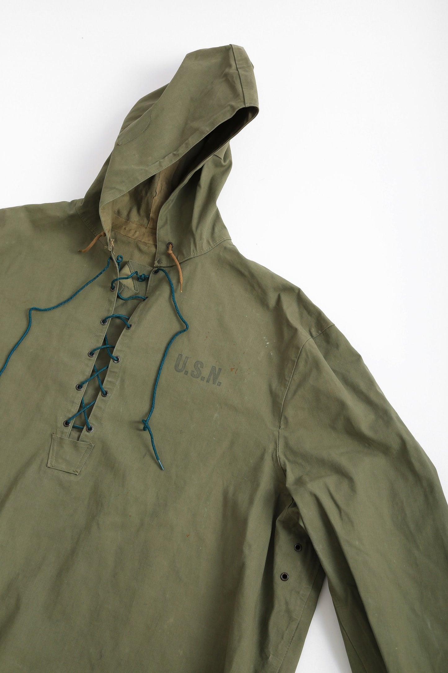 Military issue OD Parka | U.S.N. Foul weather deck jacket parka