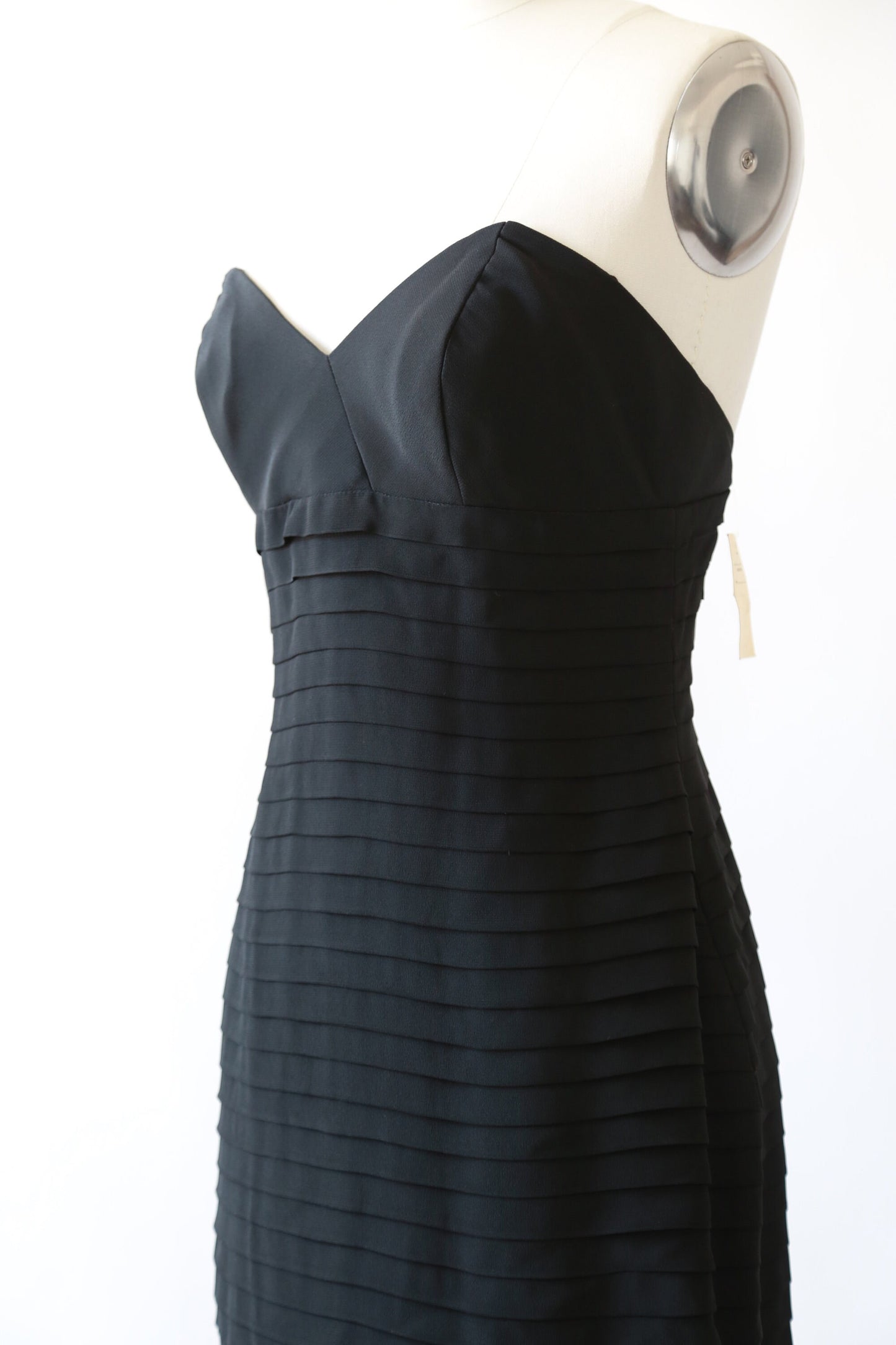 Nicole Miller mini dress | Vintage Nicole Miller deadstock pleated party dress