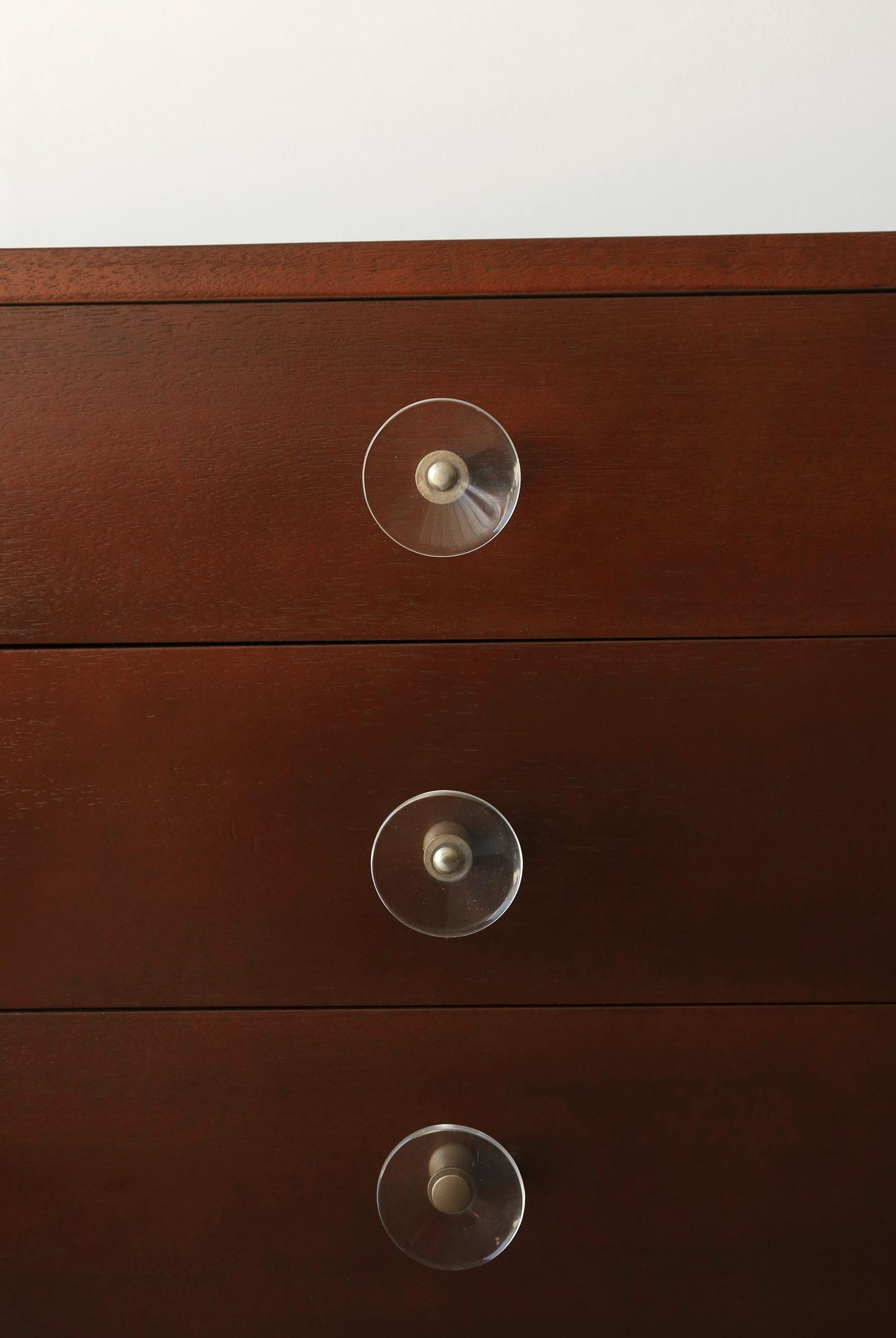Rare 1940s (1942) Gilbert Rohde for Herman Miller #4246 Paldao wood nightstands pair