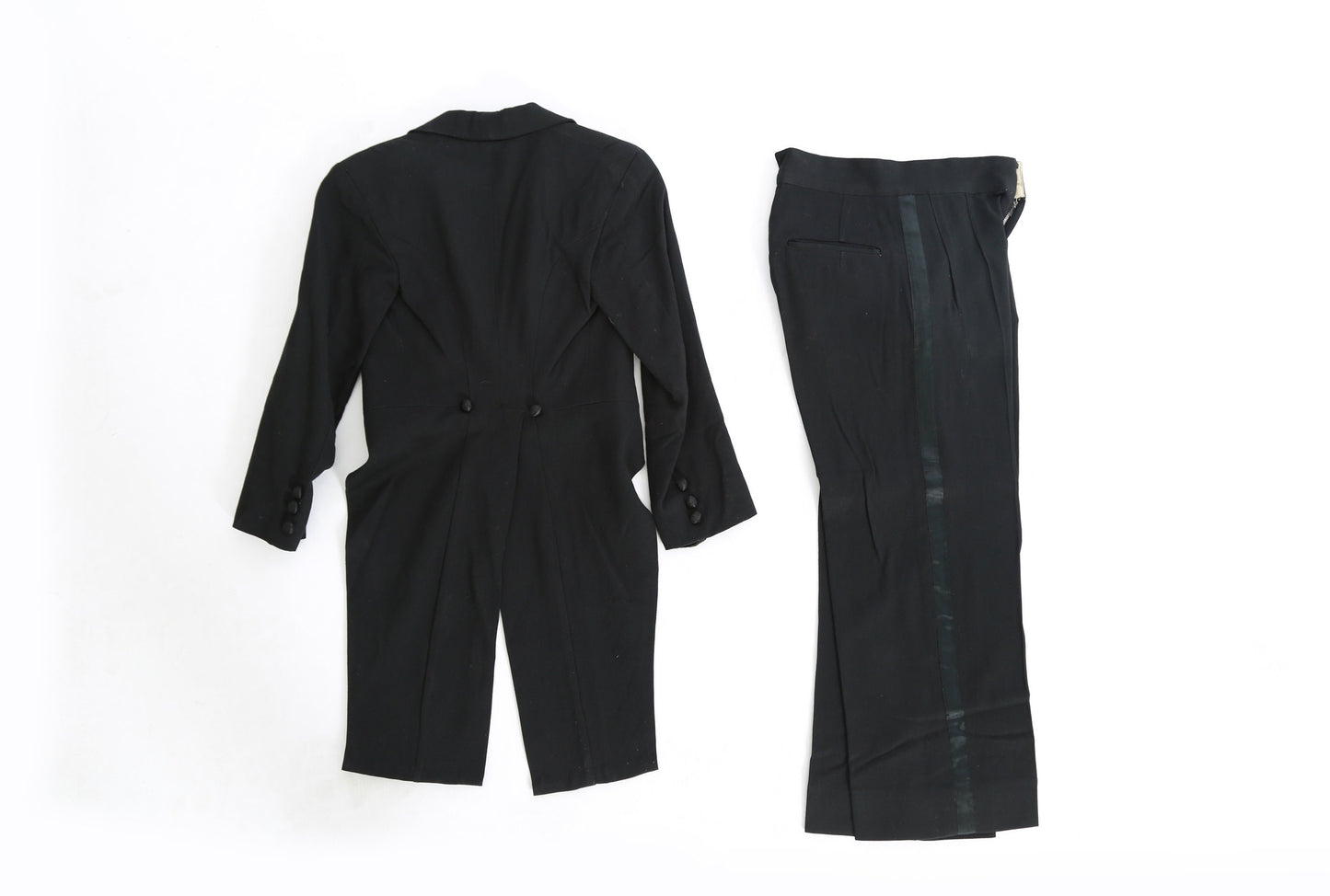 RARE Antique kids Suit tails | Vintage 20s black Tuxedo tails suit | 1920s Childs tuxedo suit