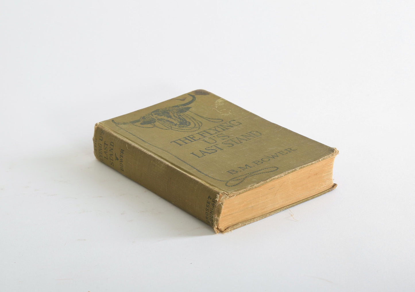 1915 the flying U's Last stand B.M. Bower book