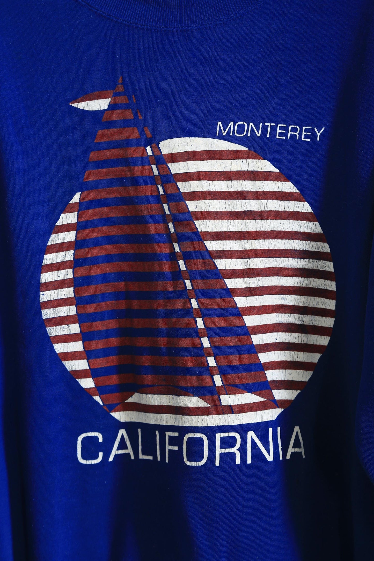 Vintage 90s Monterey California Nautical sailboat sweatshirt
