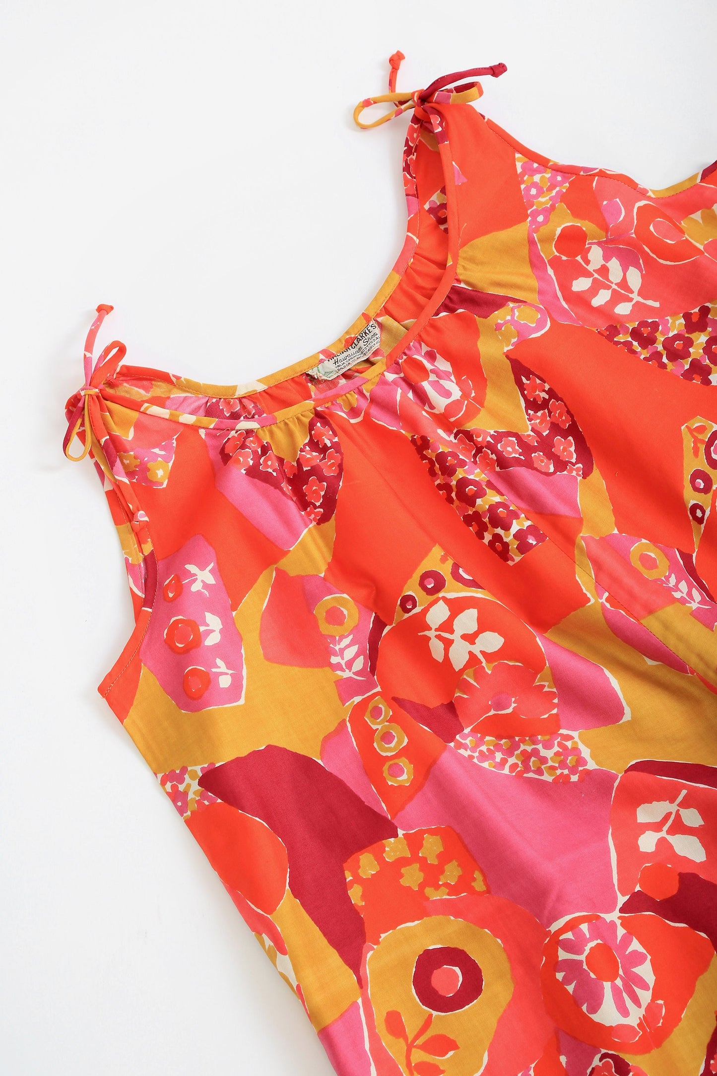 Waltah Clarkes Hawaiian dress | Vintage 1960s deadstock Waltan Clarkes Neon Hawaiian dress