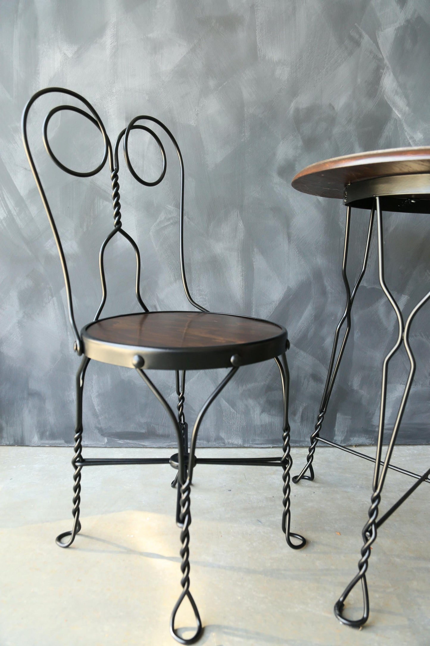 Antique Cafe Bistro set