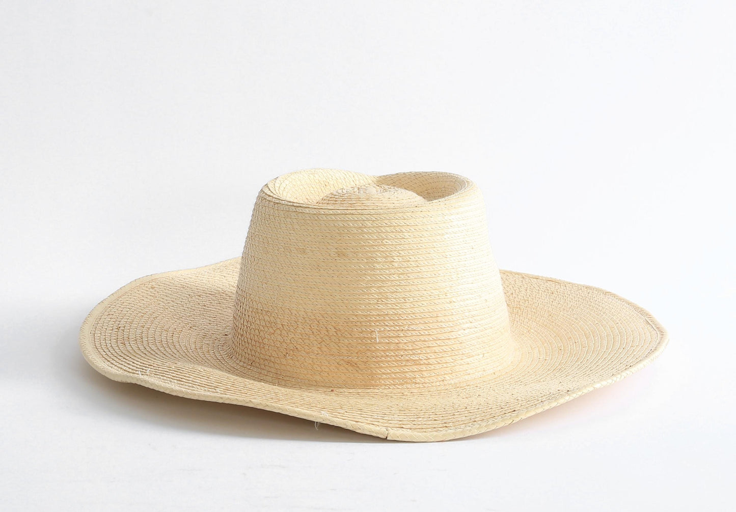 Vintage Sun Body palm leaf Ranch hat 7 3/4