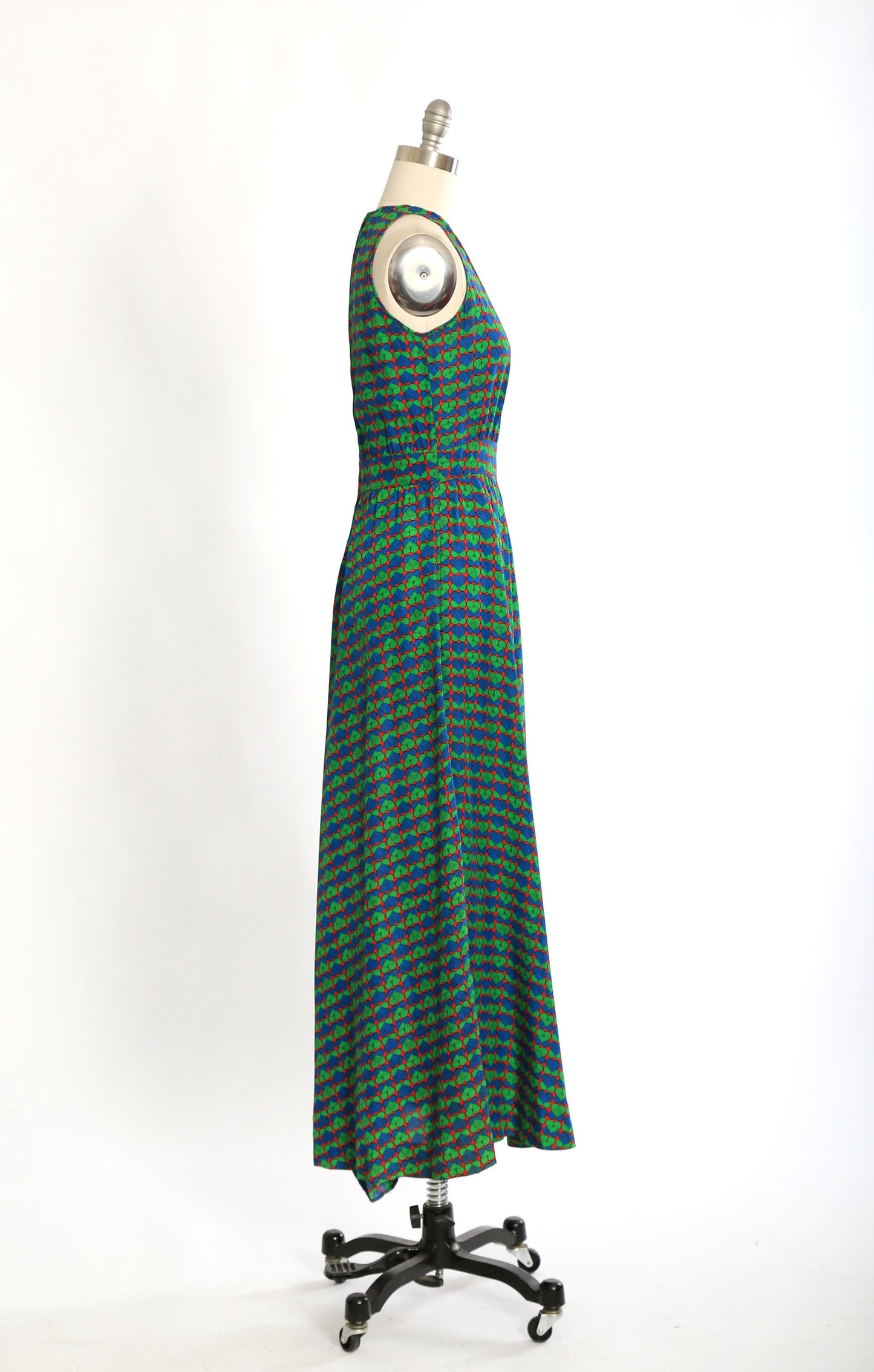 60s Lanz dress | Vintage 1960s Lanz Heart print maxi dress