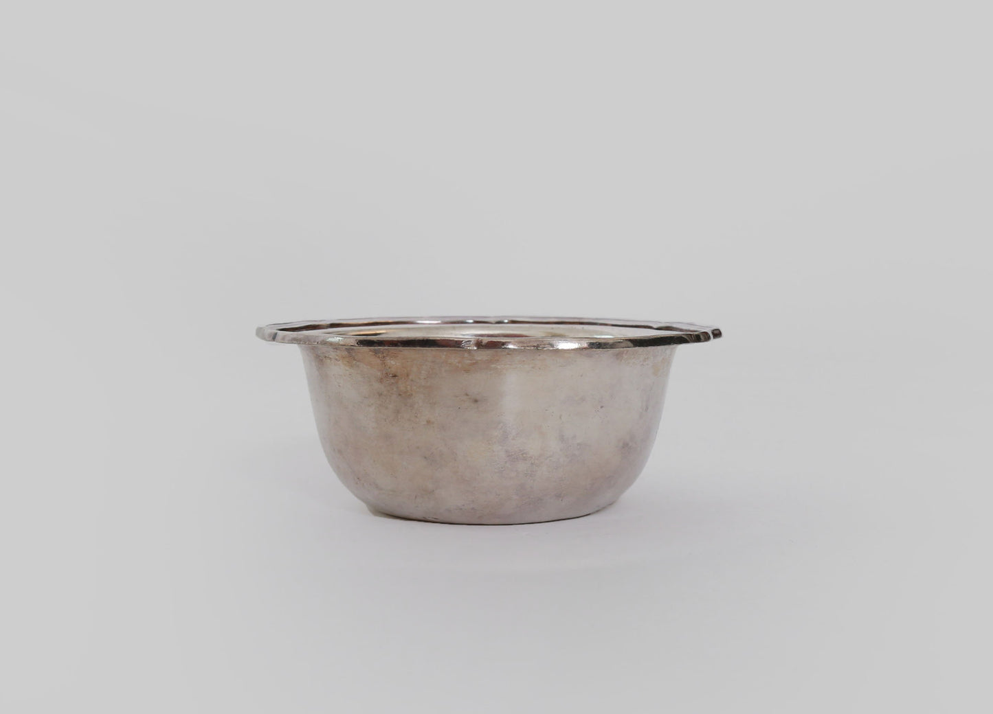 Antique vintage Wilkens Silver Bowl | Hotel Vier Jahreszeiten Hamburg crest bowl