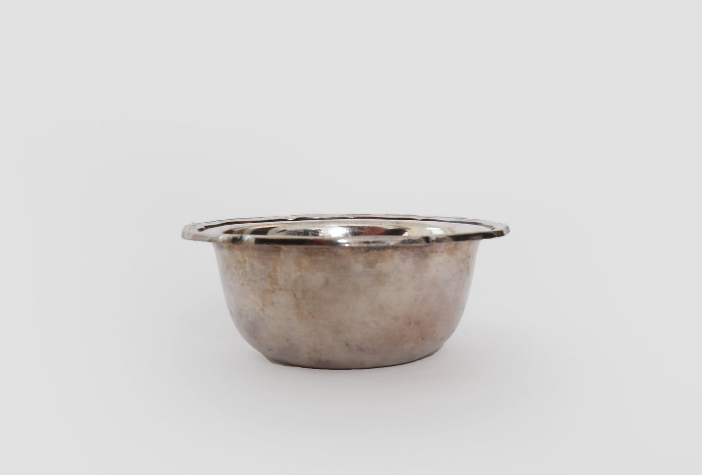 Antique vintage Wilkens Silver Bowl | Hotel Vier Jahreszeiten Hamburg crest bowl