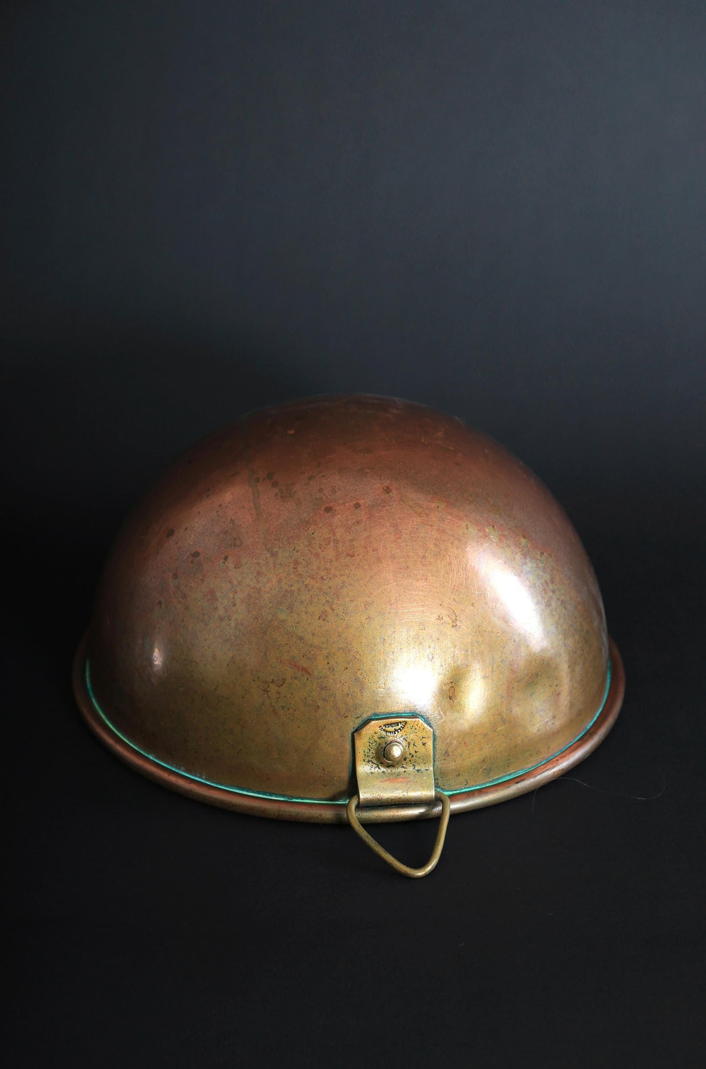 Vintage solid copper Chocolate bowl | DIVERTIMENTI OF LONDONS Copper mixing bowl