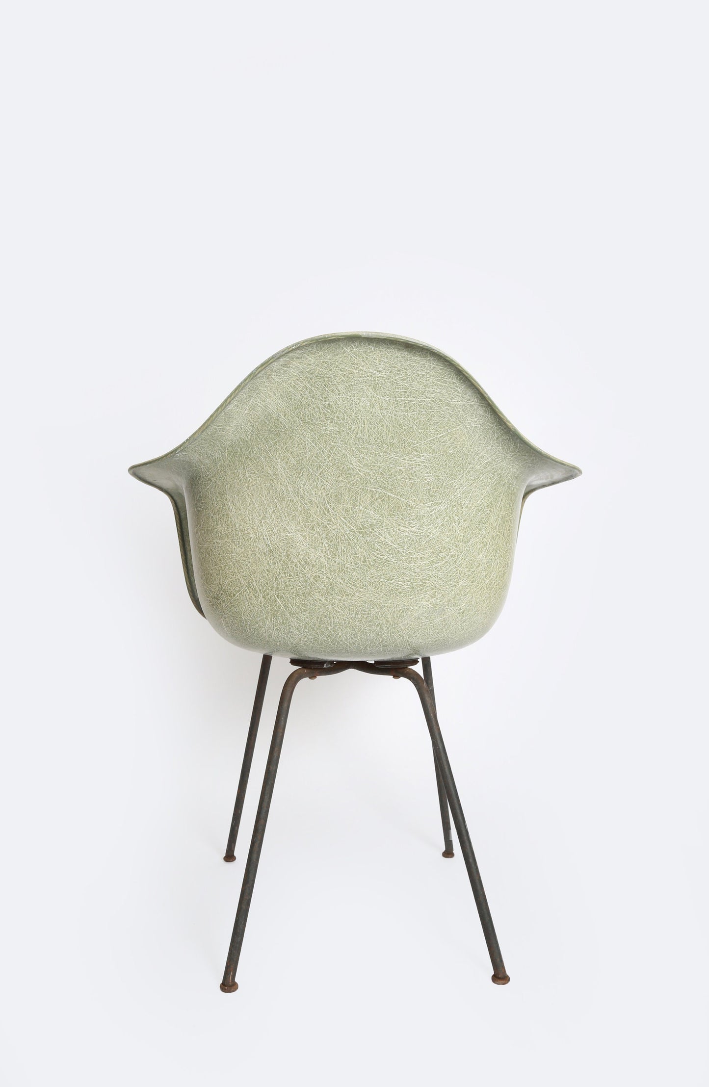 Eames DAX chair | Vintage 50s Mid Century Modern Eames "Greige" shell chair | 1950s 1st generation shell chair