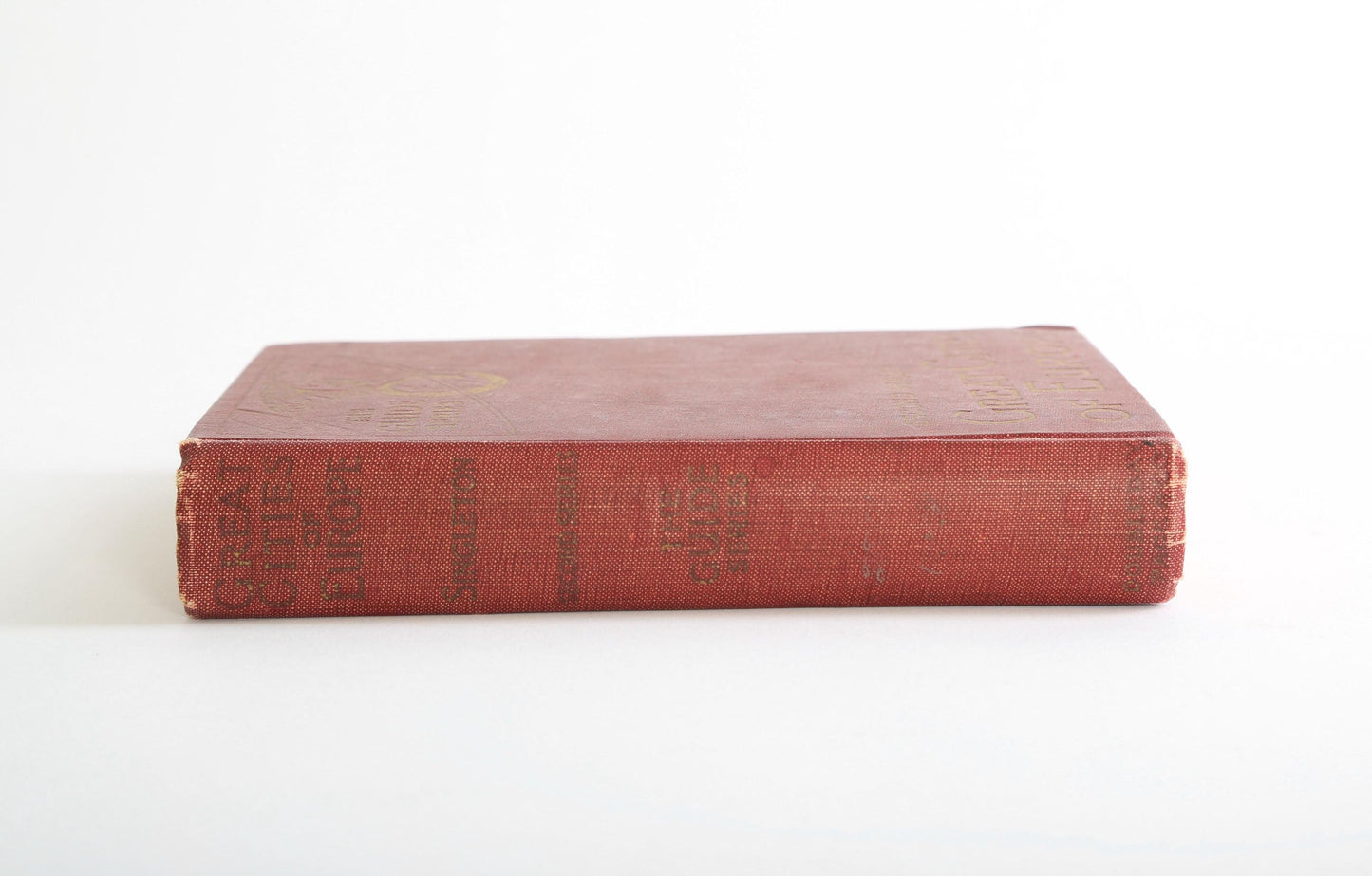 1913 The Guide Series Great Cities of Europe book Esther Singleten